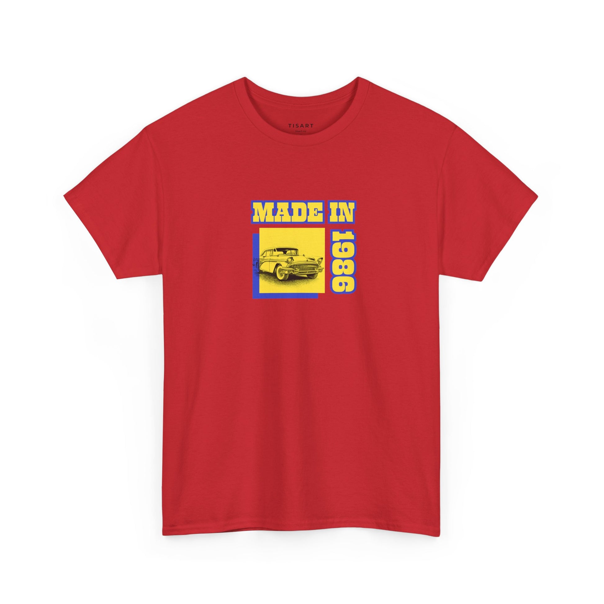 Made in 1986 T-Shirt - Men-Women T-Shirt - 100% Cotton