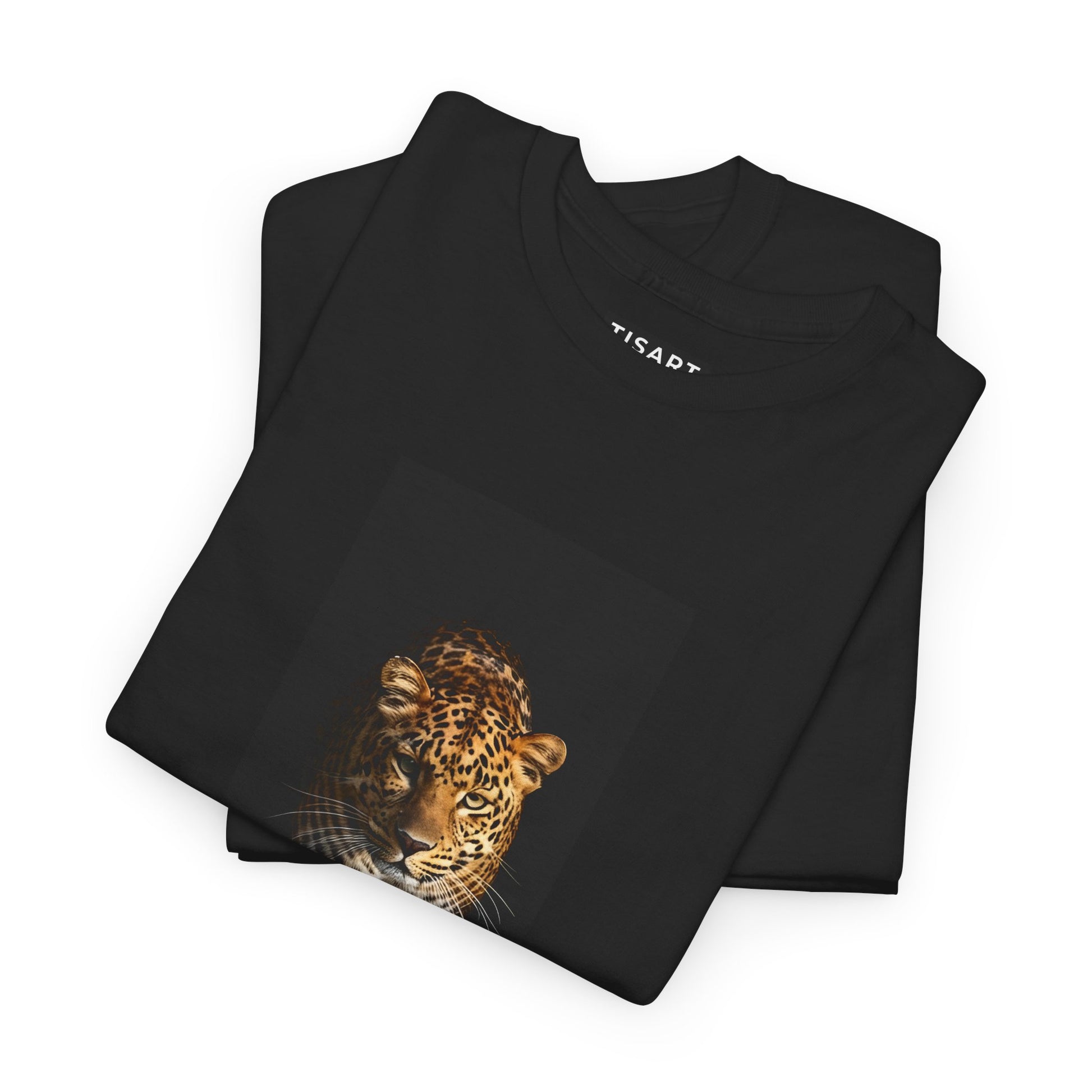 Leopard Graphic Men-Women 100% Cotton T-Shirt