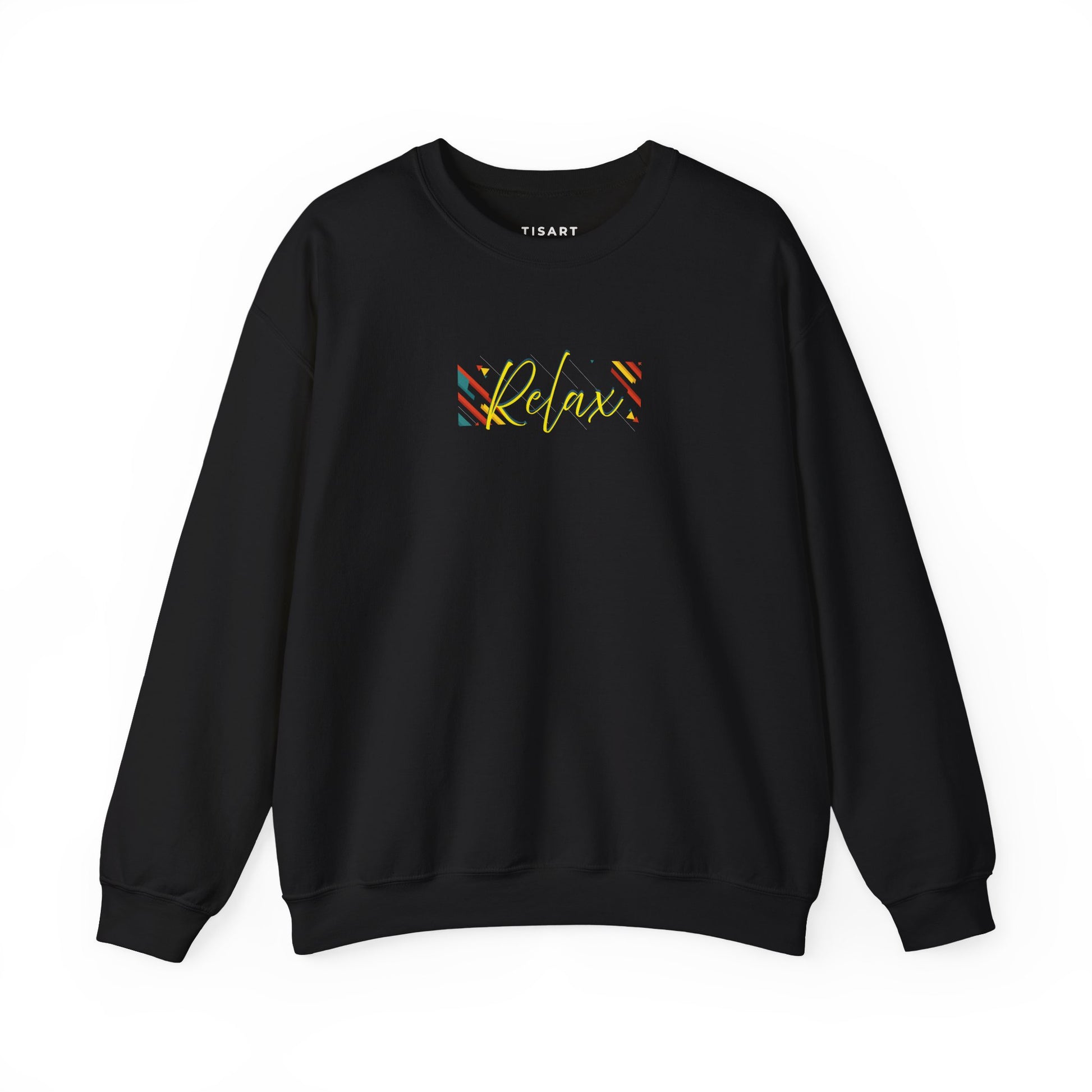Relax Graphic Sweatshirt,Premium Unisex Heavy Blend Pullover