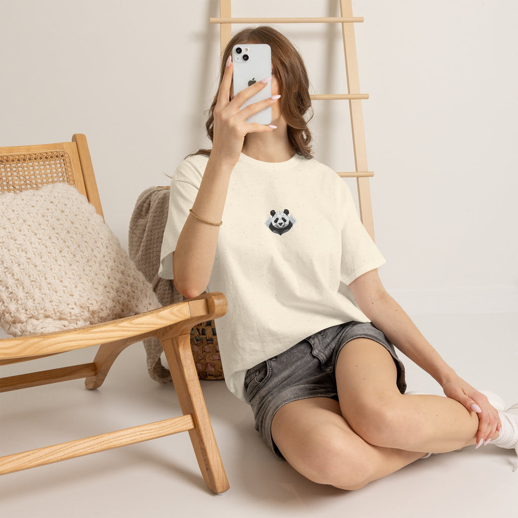Panda Graphic Men-Women 100% Cotton T-Shirt
