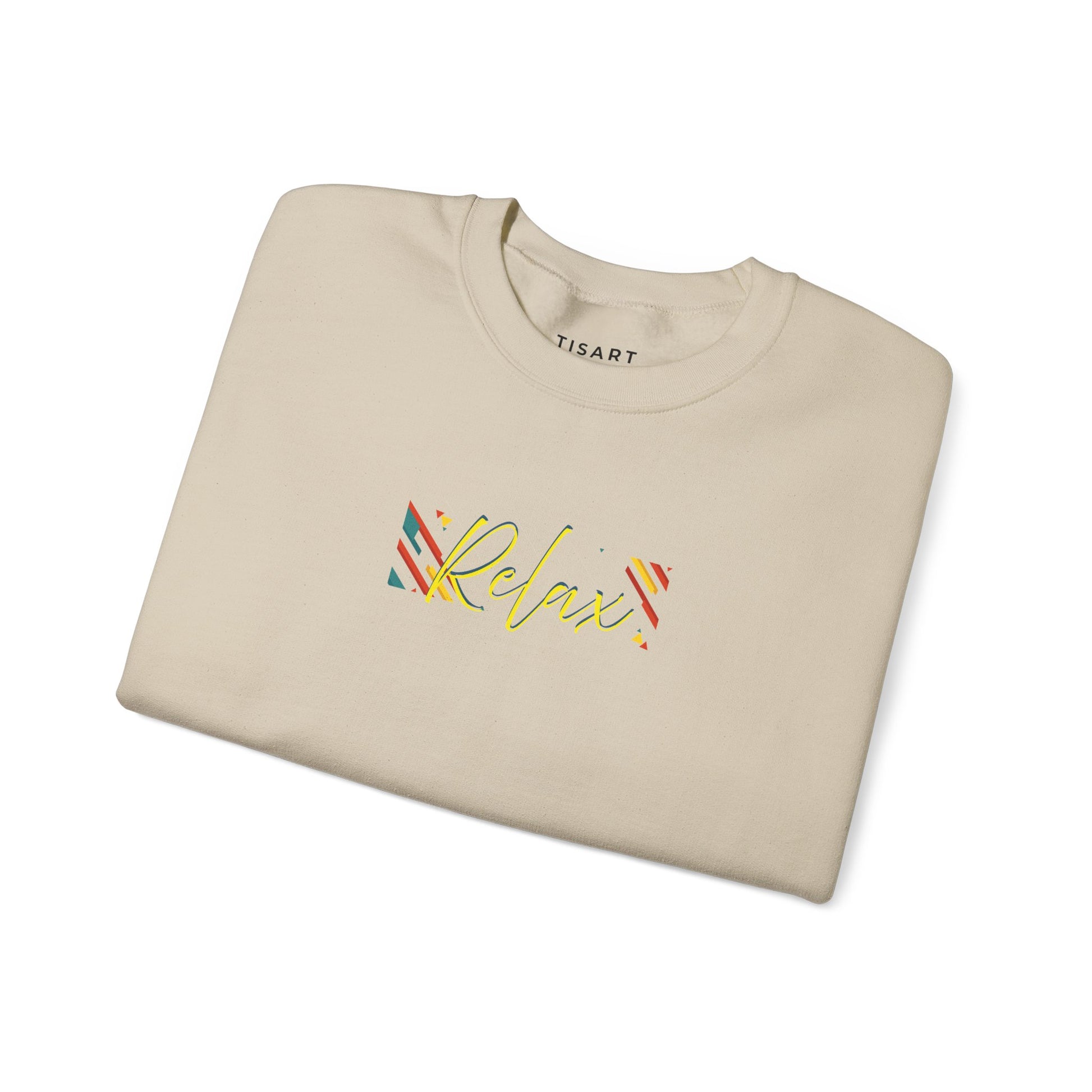 Relax Graphic Sweatshirt,Premium Unisex Heavy Blend Pullover