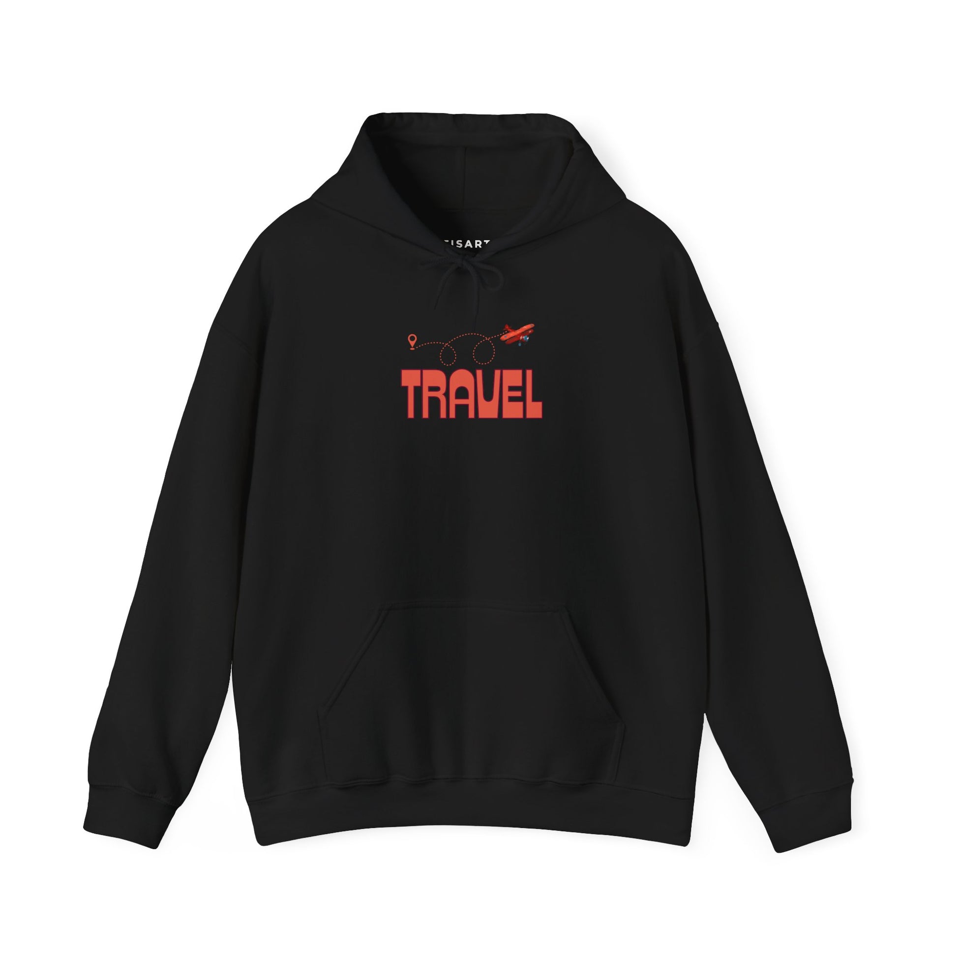 Travel Graphic Hoodie,Premium Unisex Heavy Blend Pullover