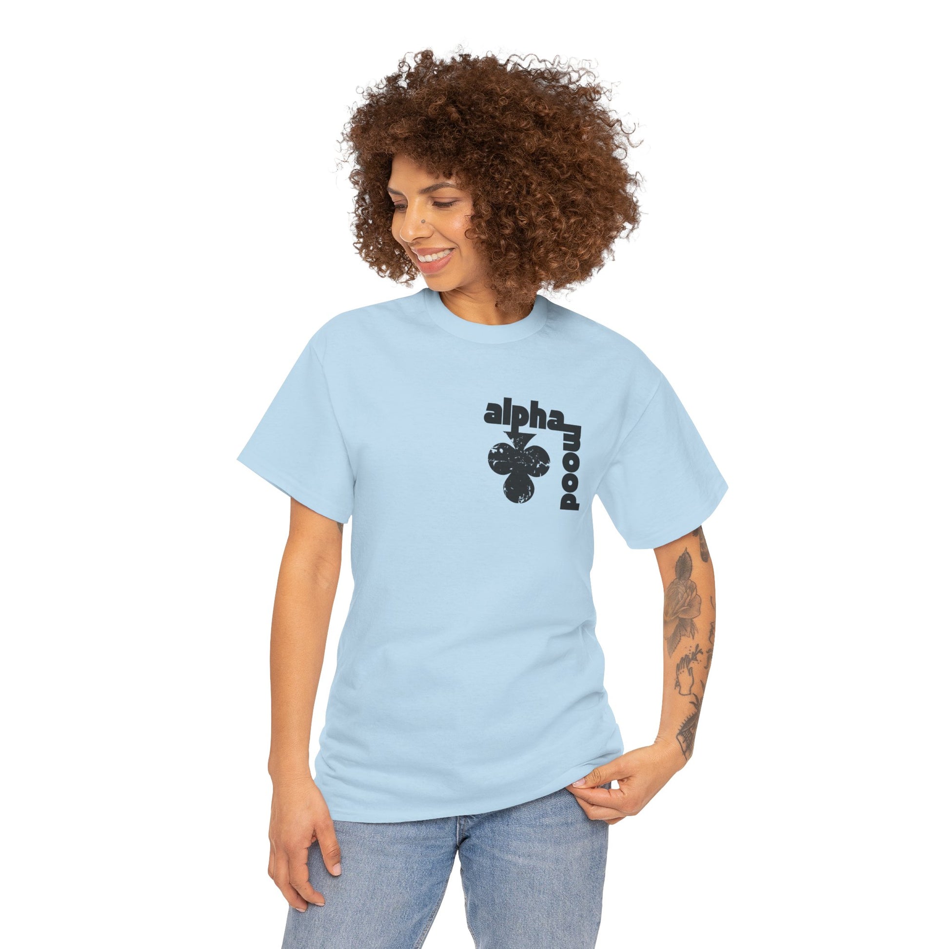 Alpha Mood T-Shirt - Men-Women T-Shirt - 100% Cotton