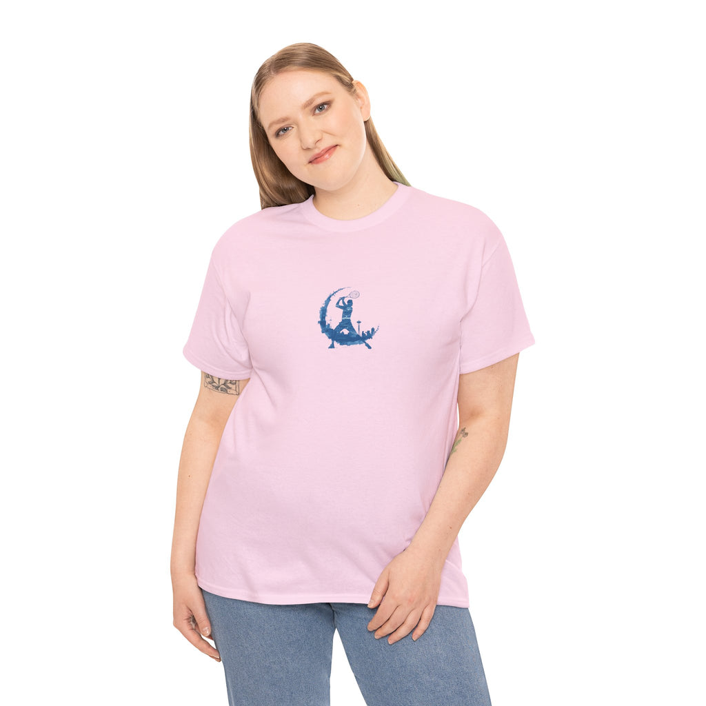Tennis Graphic T-Shirt Men-Women T-Shirt %100 Cotton