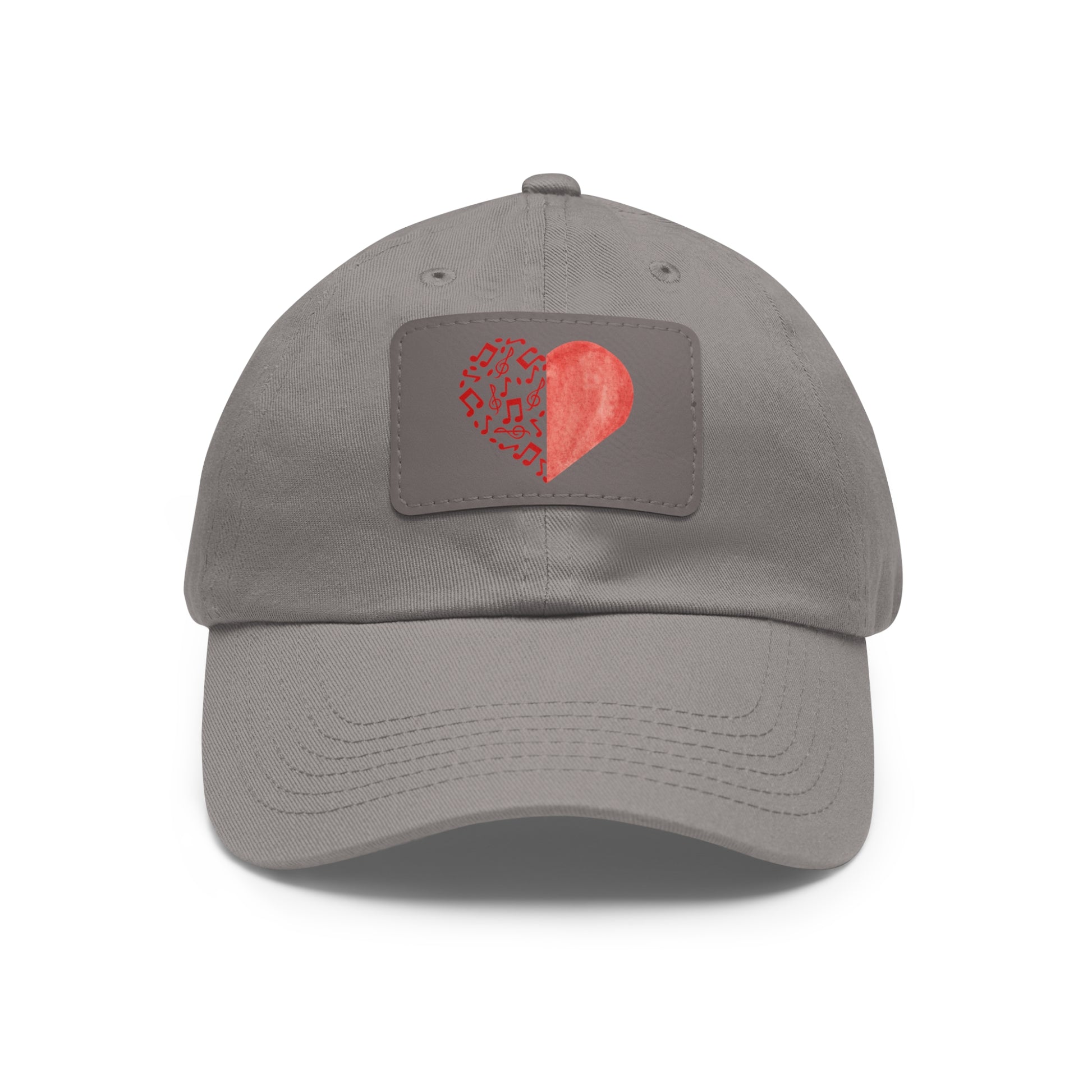 Musical Note Chino Twill Women Hat - Casual Hat with Vintage Buckle