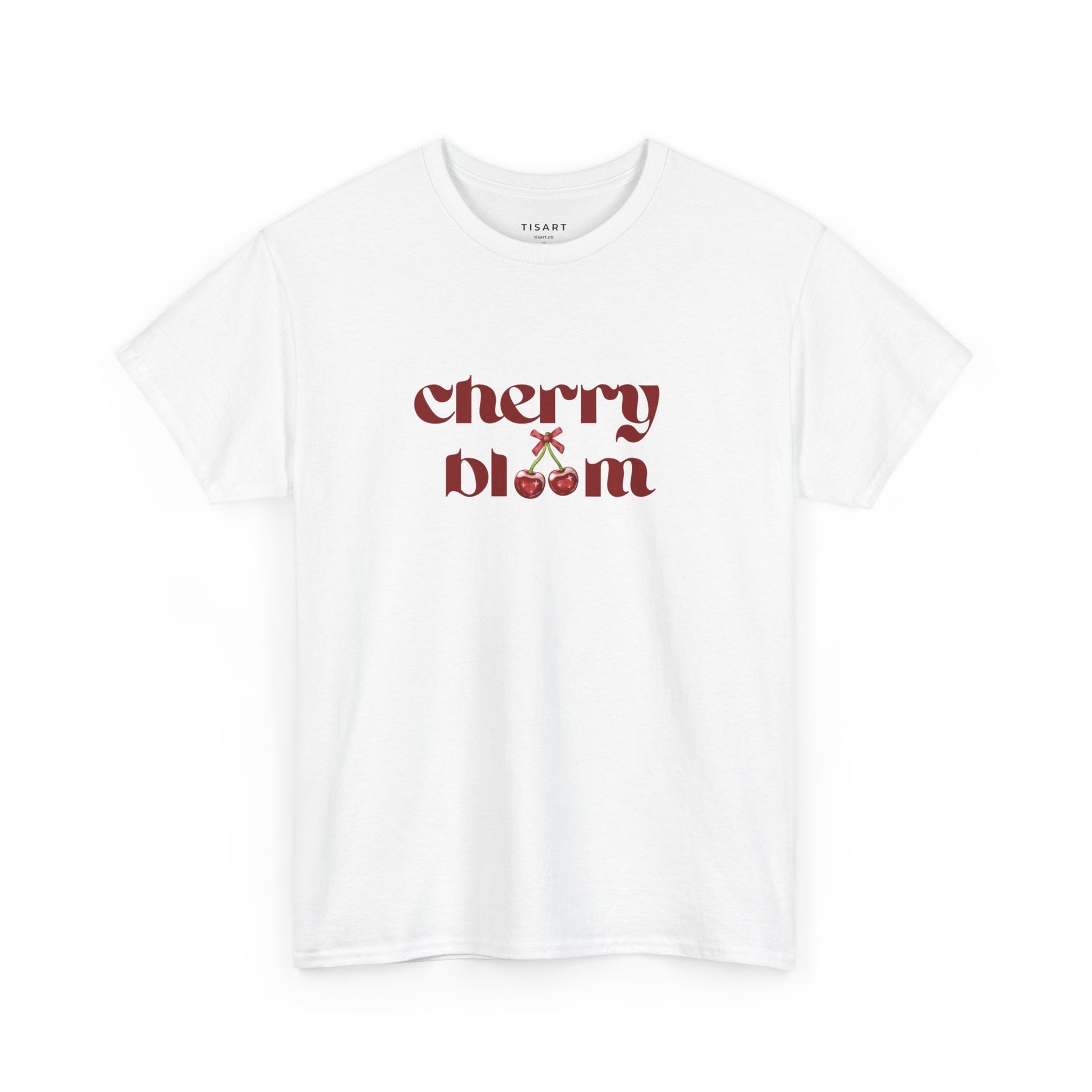 Cherry Bloom T-Shirt - Women T-Shirt - 100% Cotton
