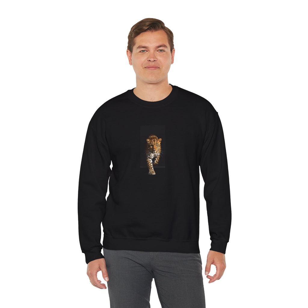 Leopard Graphic Sweatshirt
