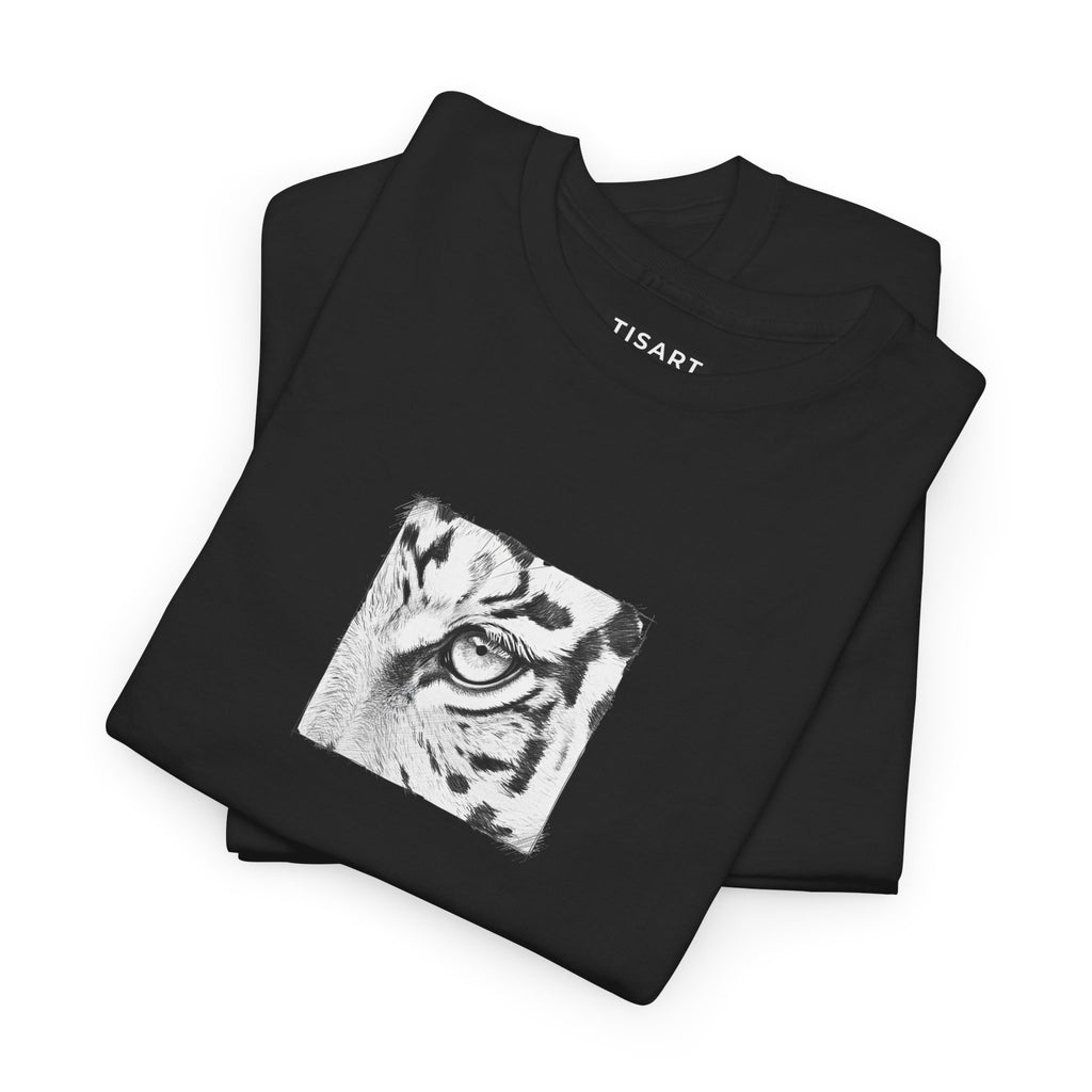 Leopard Graphic Men-Women 100% Cotton T-Shirt