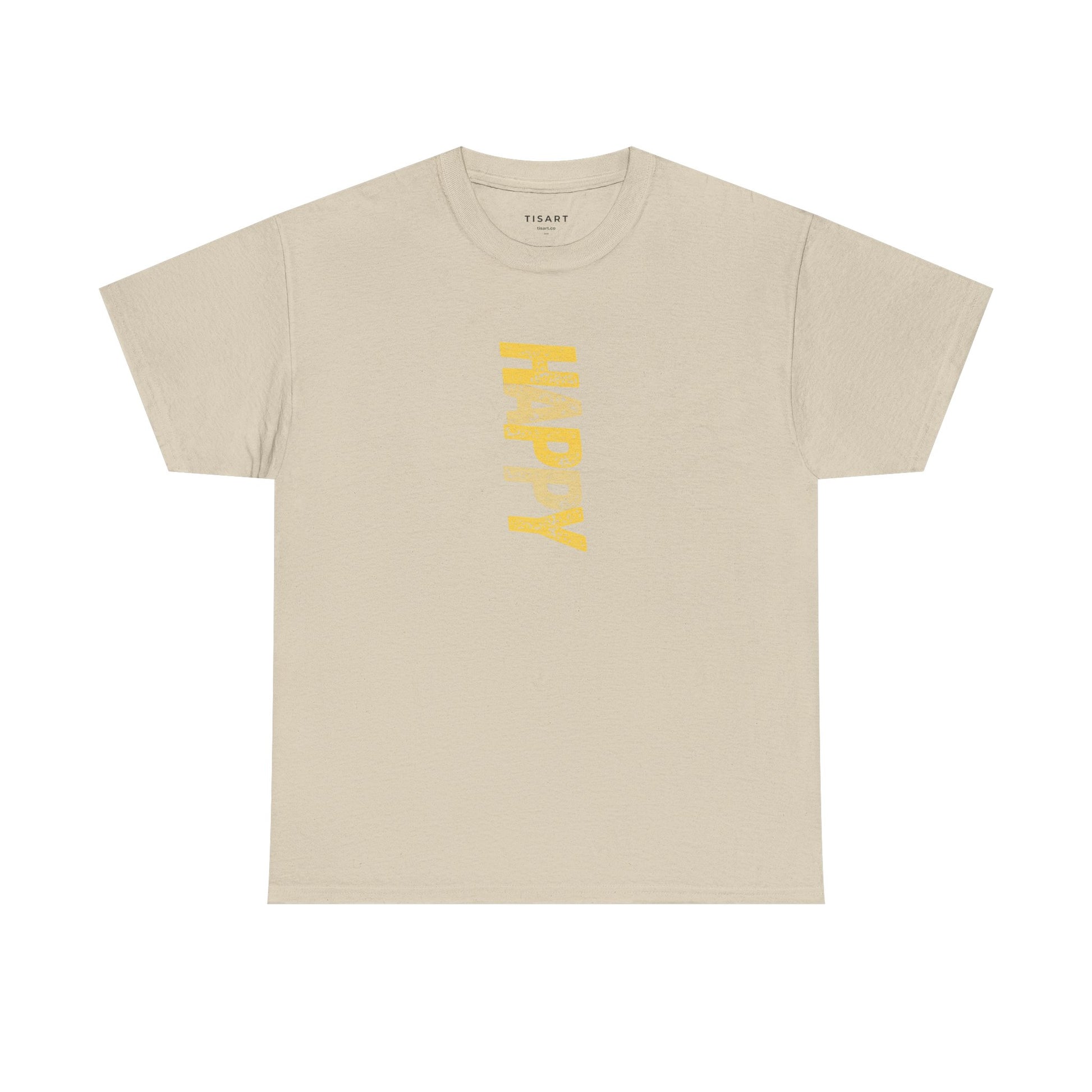 Happy T-Shirt - Men-Women T-Shirt - 100% Cotton