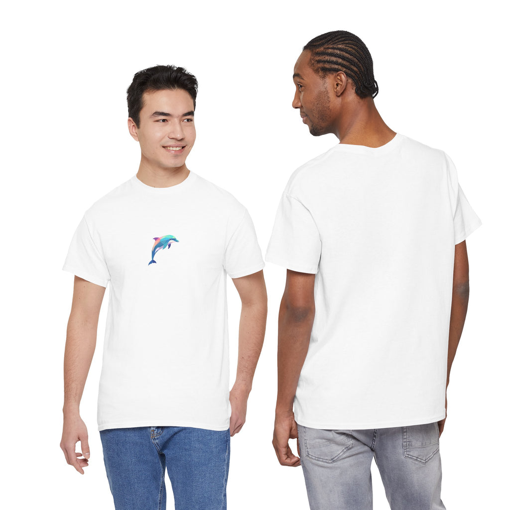 Dolphin Graphic Men-Women  100% Cotton T-Shirt