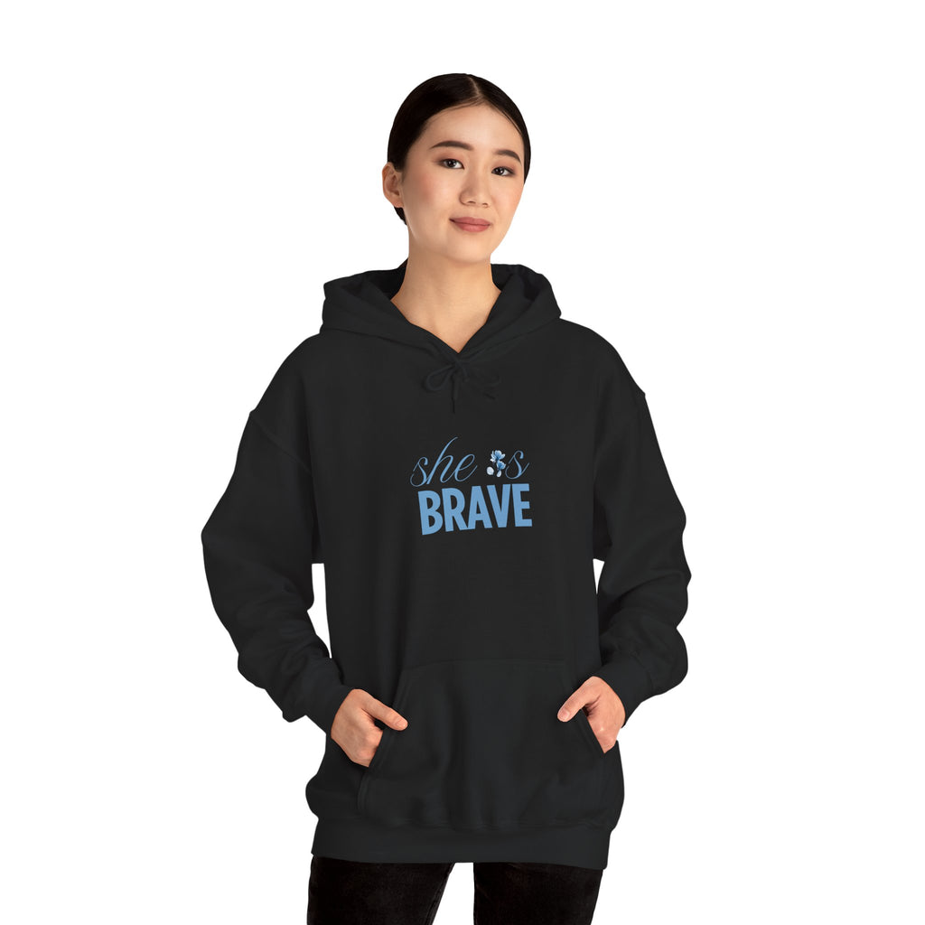 She is Brave Graphic Hoodie