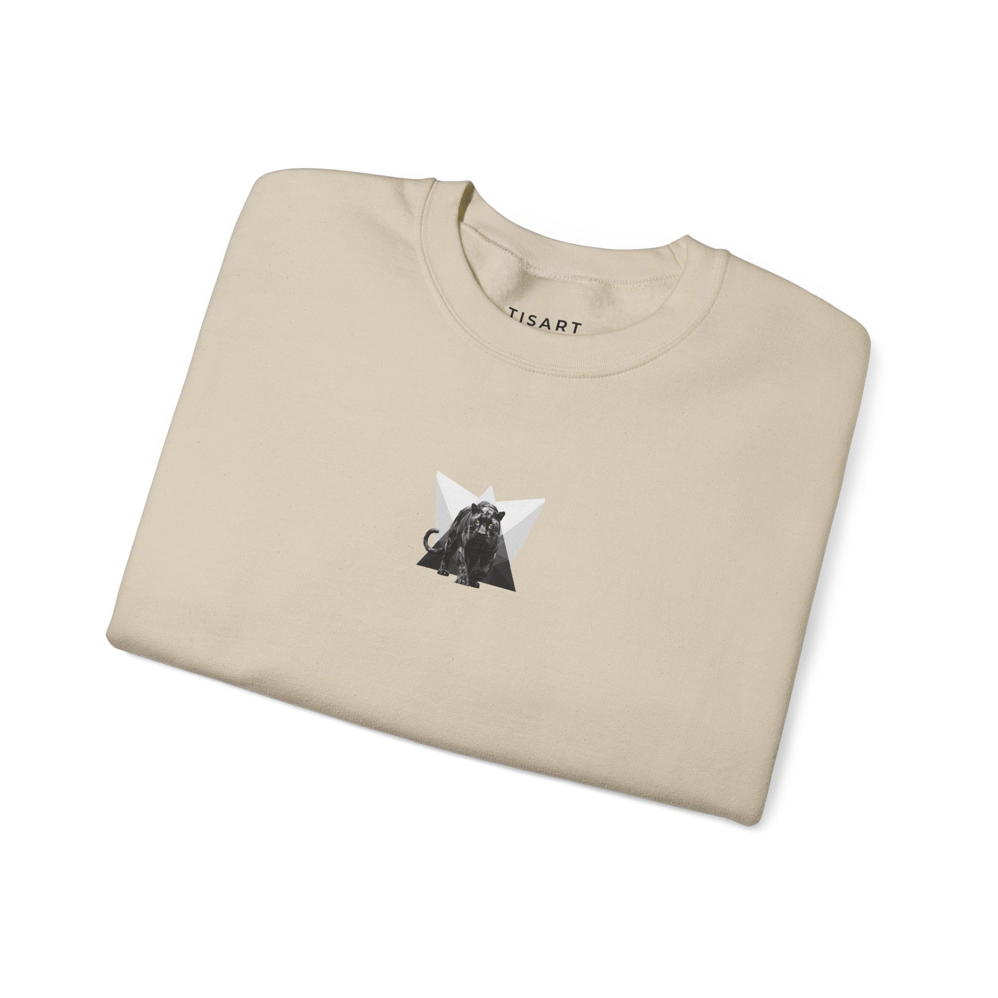 Leopard Geo Graphic Sweatshirt,Premium Unisex Heavy Blend Crewneck