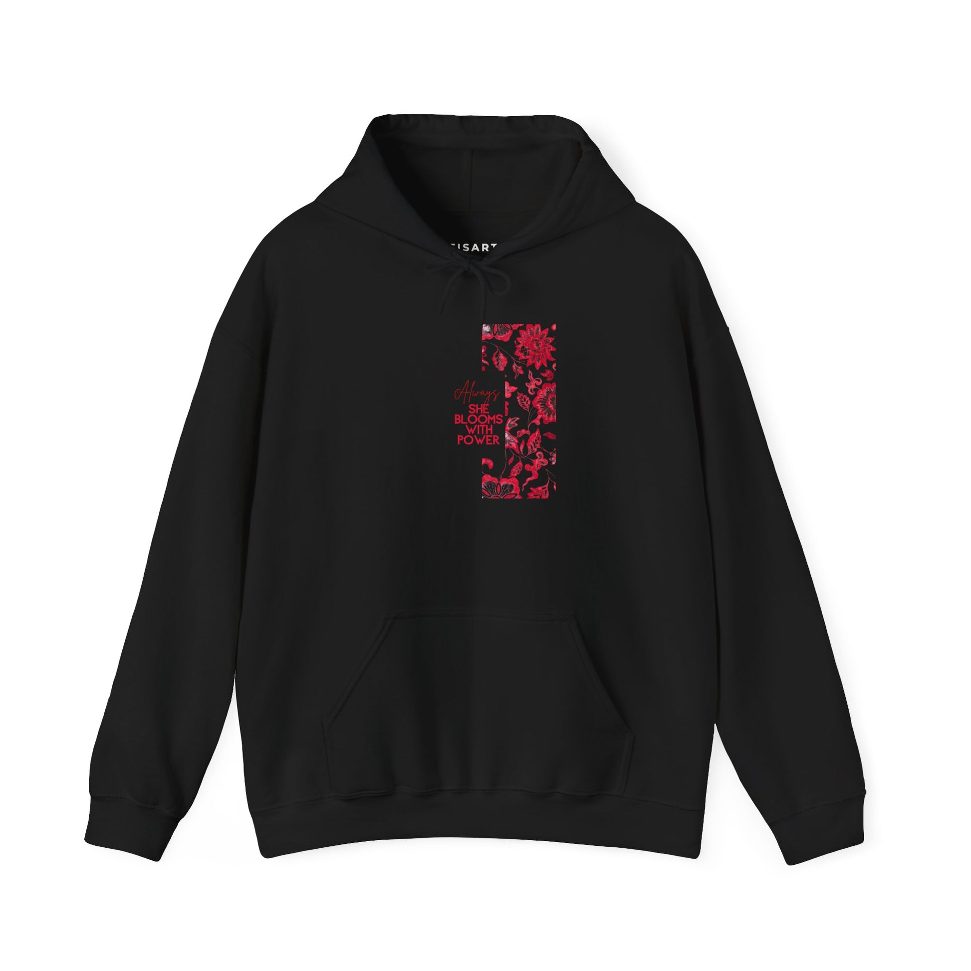 She Blooms With Power Graphic Hoodie