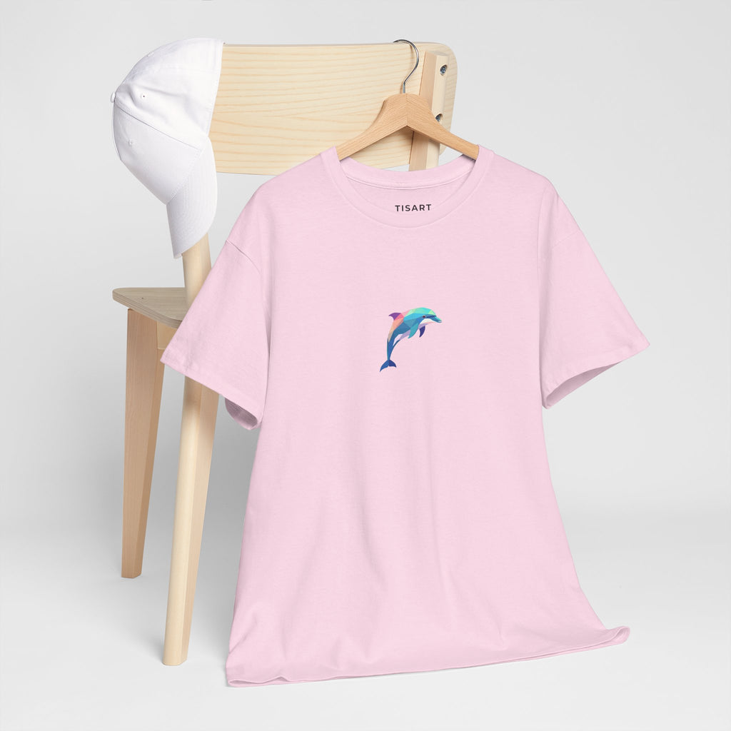 Dolphin Graphic Men-Women  100% Cotton T-Shirt