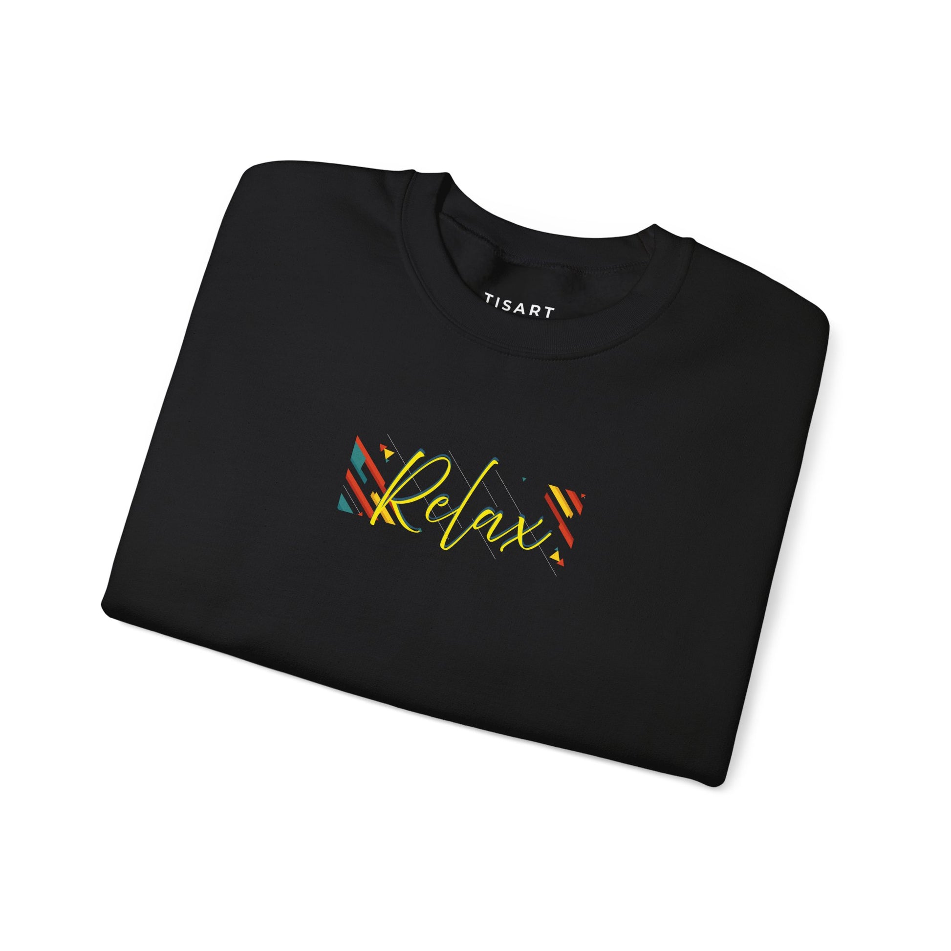 Relax Graphic Sweatshirt,Premium Unisex Heavy Blend Pullover