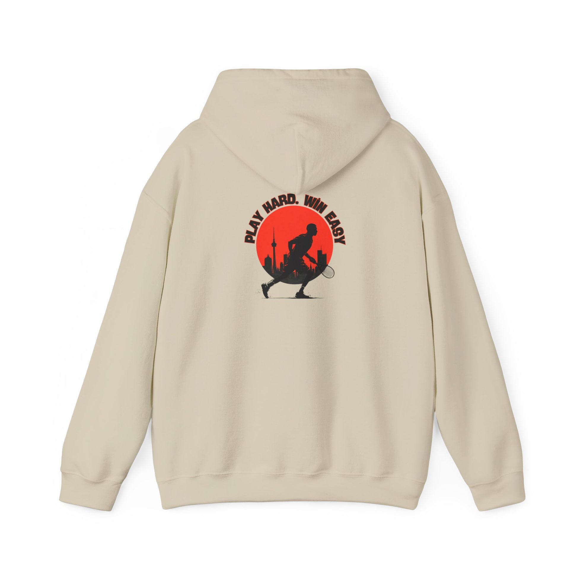 Play Hard Tennis Graphic Hoodie
