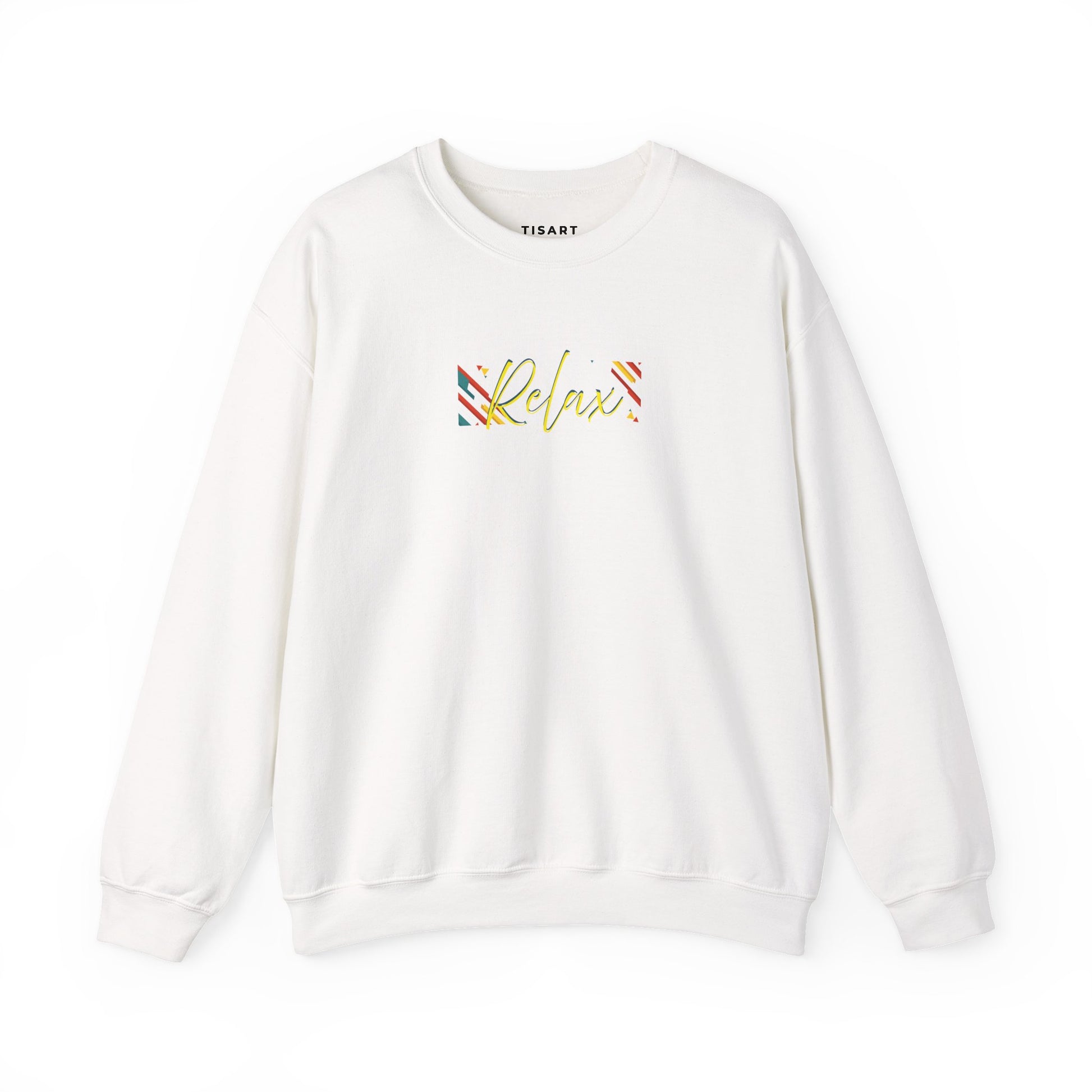 Relax Graphic Sweatshirt,Premium Unisex Heavy Blend Pullover