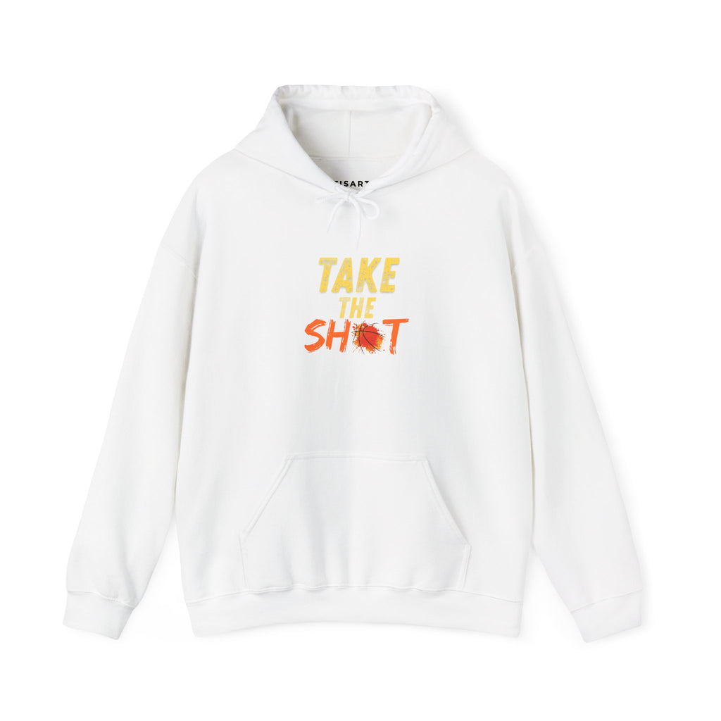 Take the Shot Graphic Hoodie,Premium Unisex Pullover