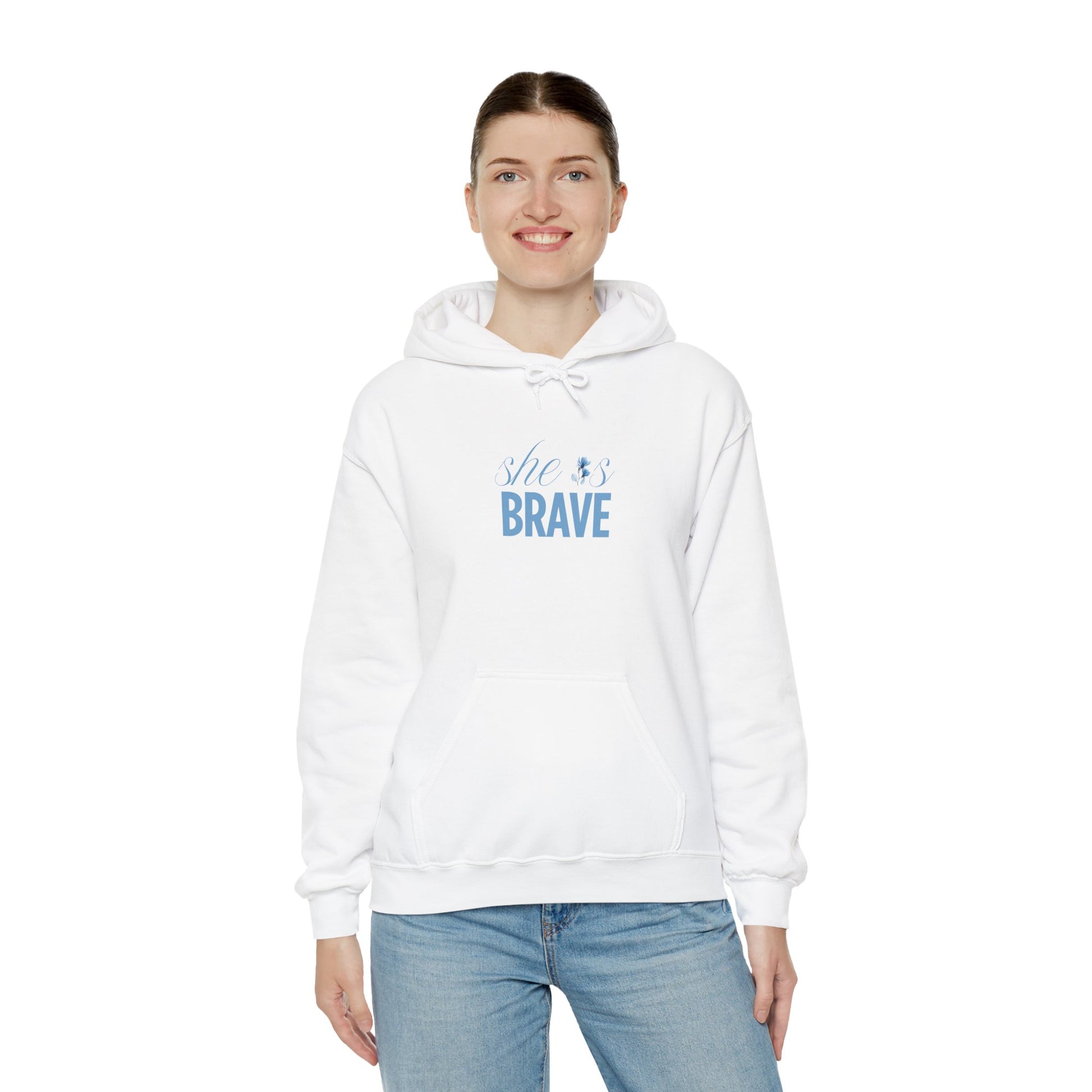 She is Brave Graphic Hoodie