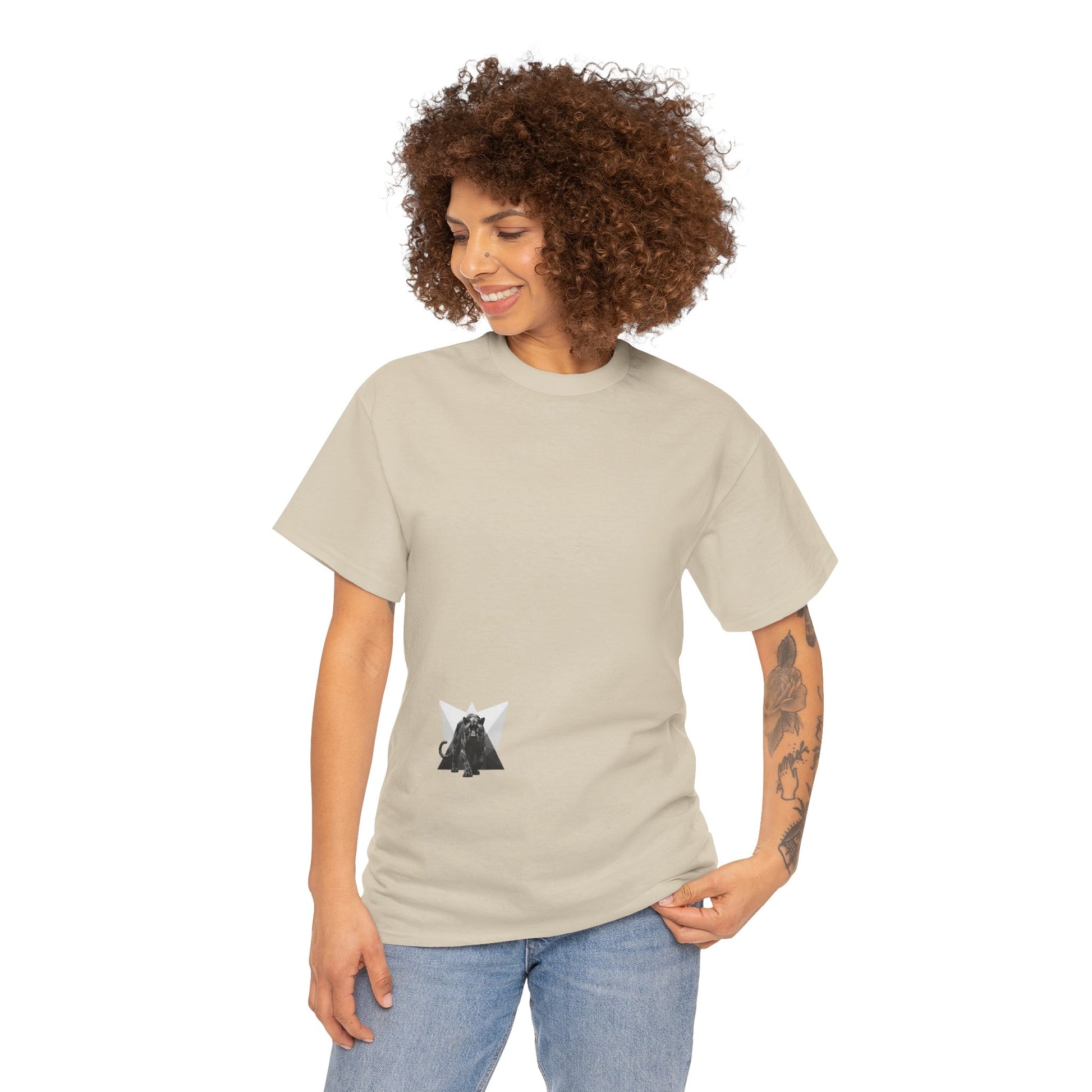 Leopard Women 100% Cotton T-Shirt