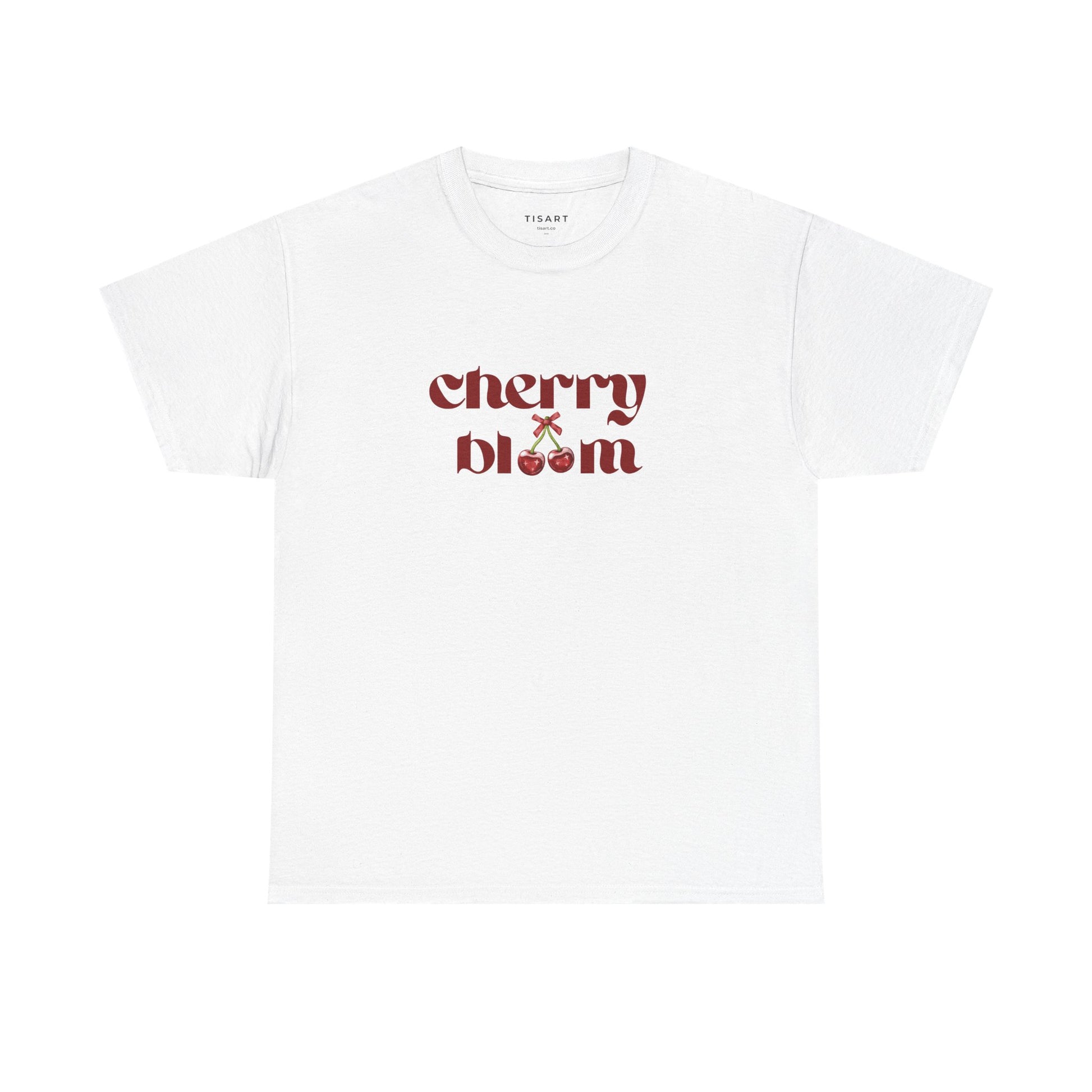 Cherry Bloom T-Shirt - Women T-Shirt - 100% Cotton