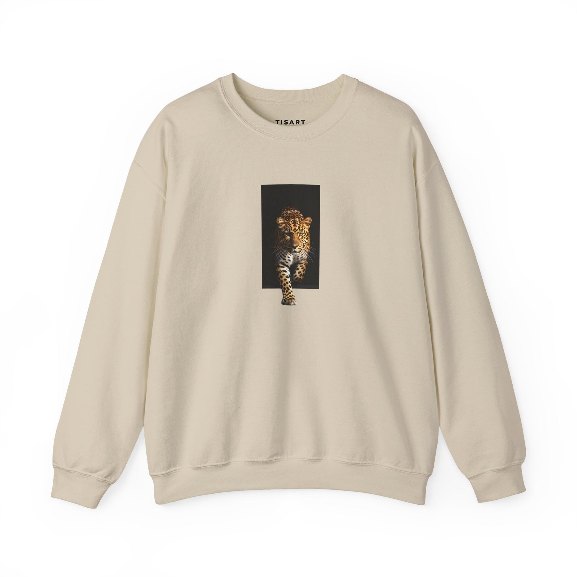 Leopard Graphic Sweatshirt – Premium Unisex Heavy Blend Crewneck