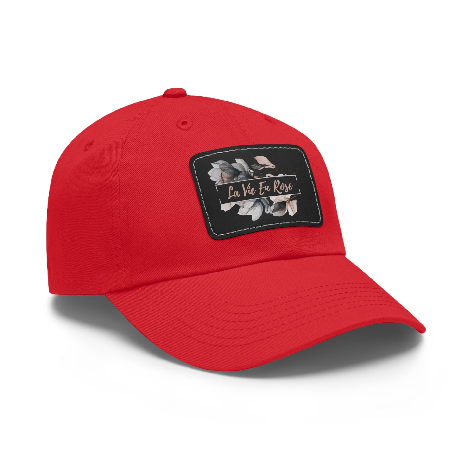 La Vie En Rose Chino Twill Women Cap - Casual Hat with Vintage Buckle