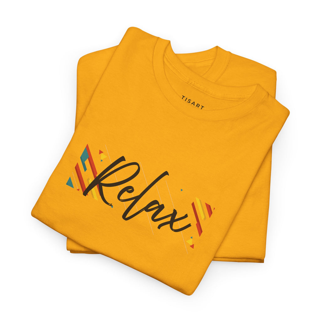 Relax Men-Women Graphic Men-Women 100% Cotton T-Shirt