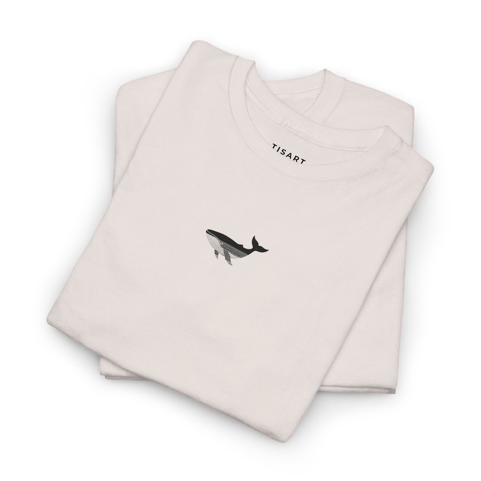 Whale Men-Women  100% Cotton T-Shirt
