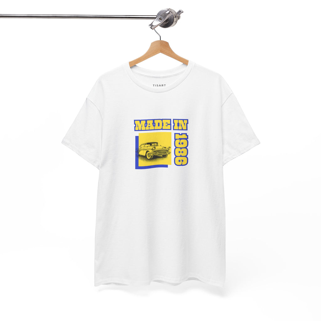 Made in 1986 T-Shirt - Men-Women T-Shirt - 100% Cotton
