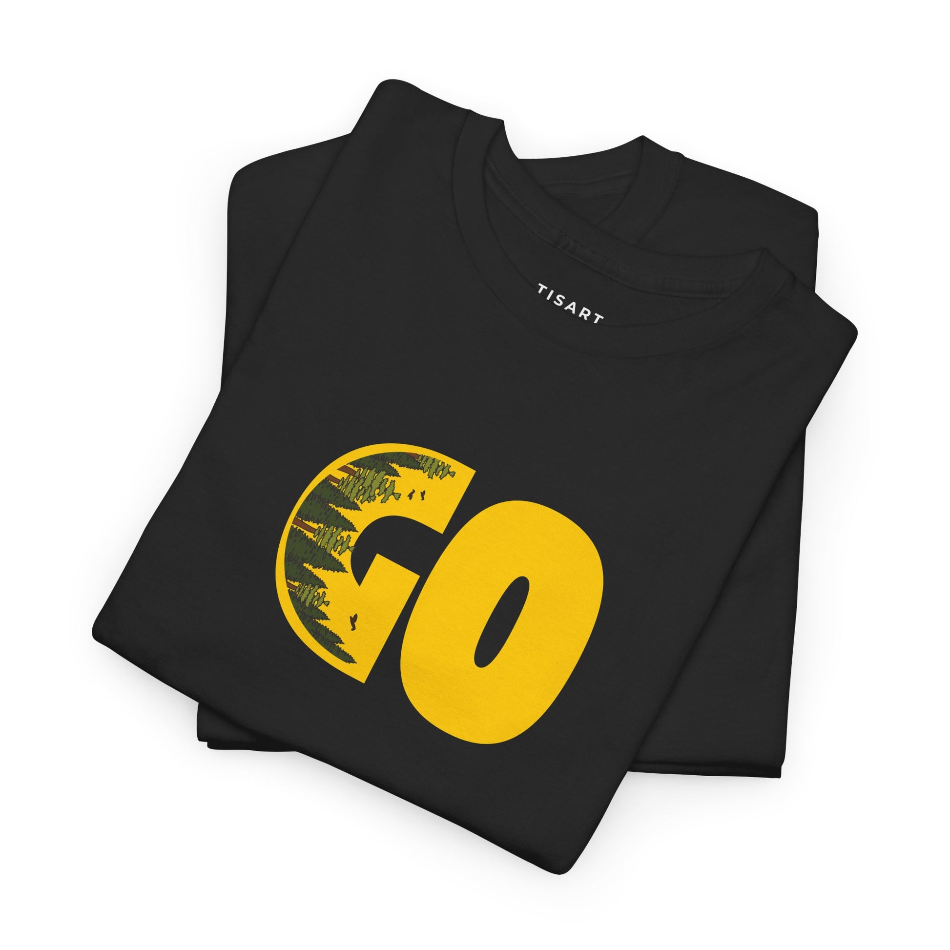 Go Men-Women T-Shirt - 100% Cotton