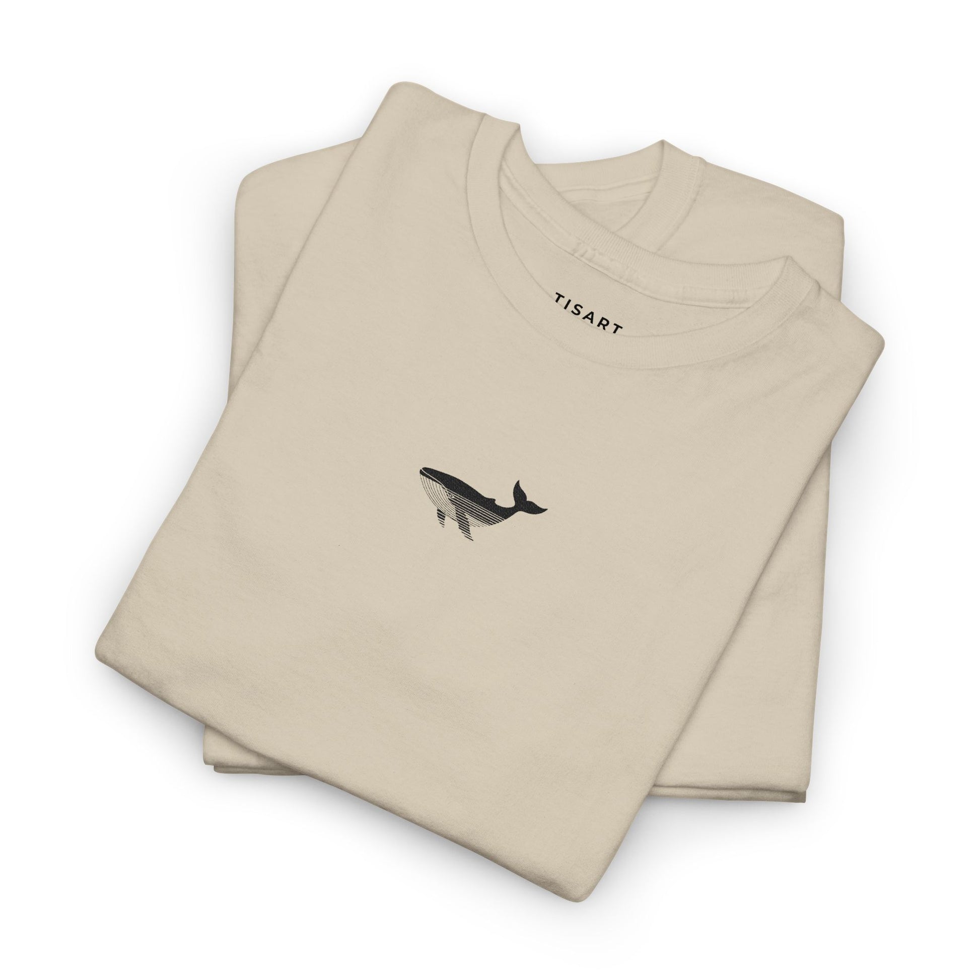 Whale Men-Women  100% Cotton T-Shirt