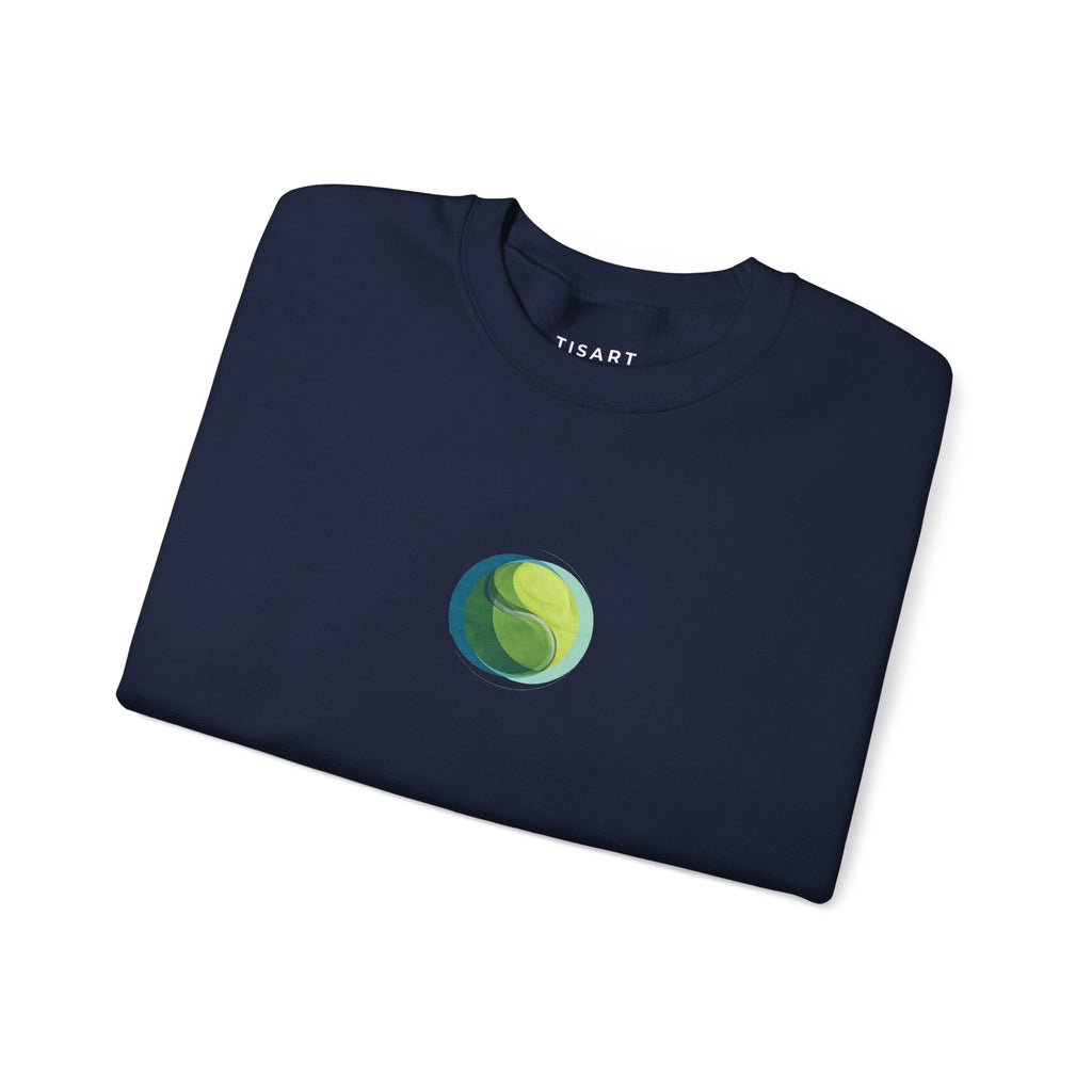 Tennis Ball Graphic Sweatshirt – Premium Unisex Heavy Blend Crewneck
