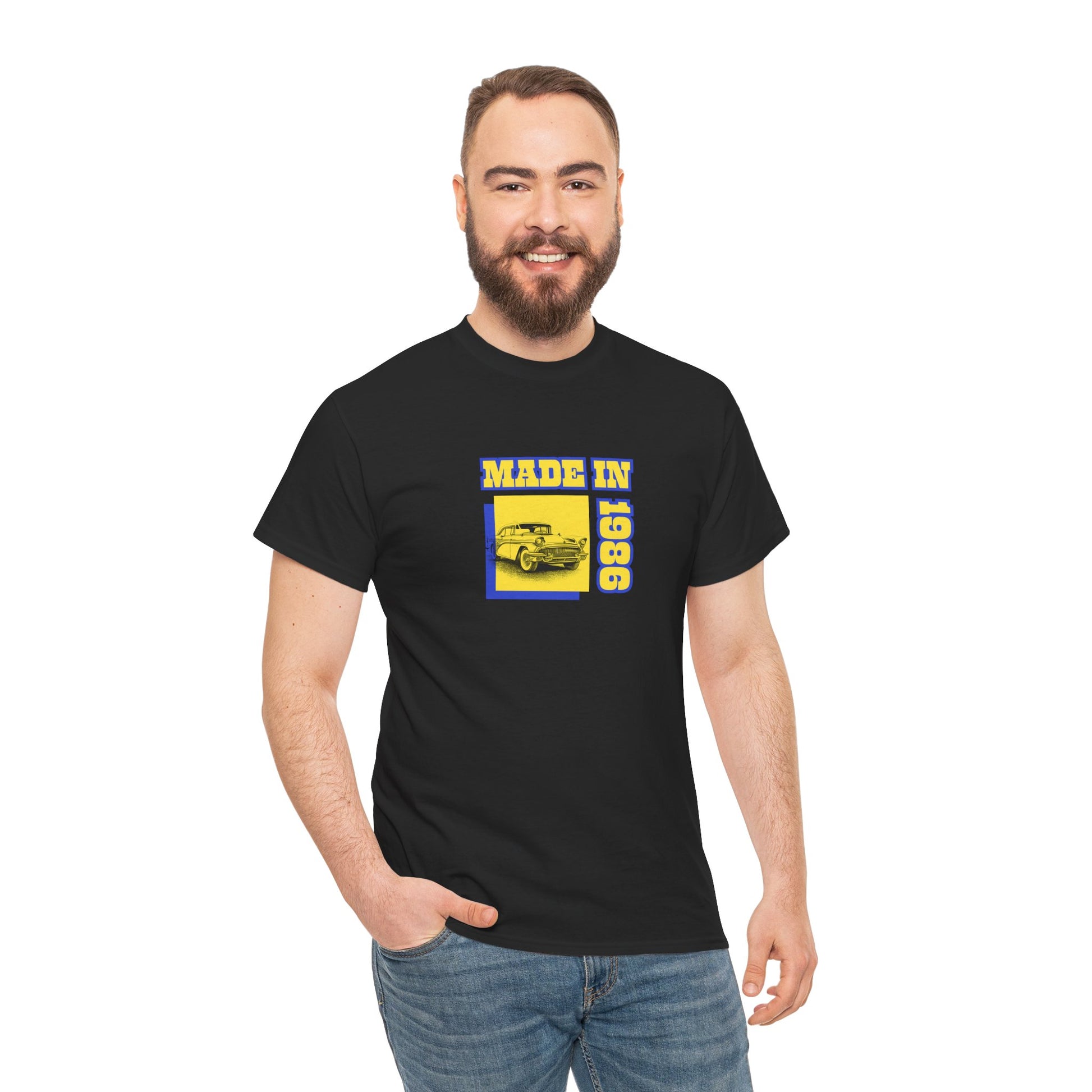 Made in 1986 T-Shirt - Men-Women T-Shirt - 100% Cotton