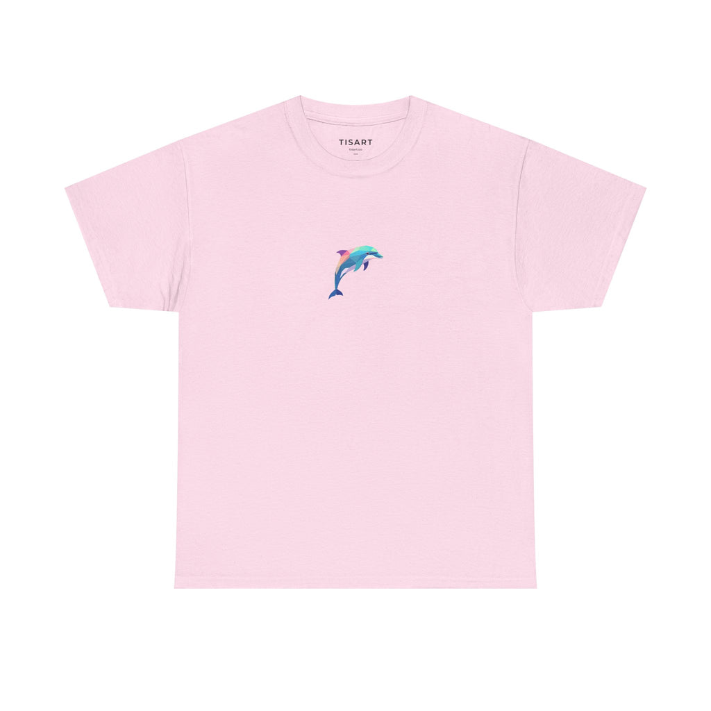 Dolphin Graphic Men-Women  100% Cotton T-Shirt