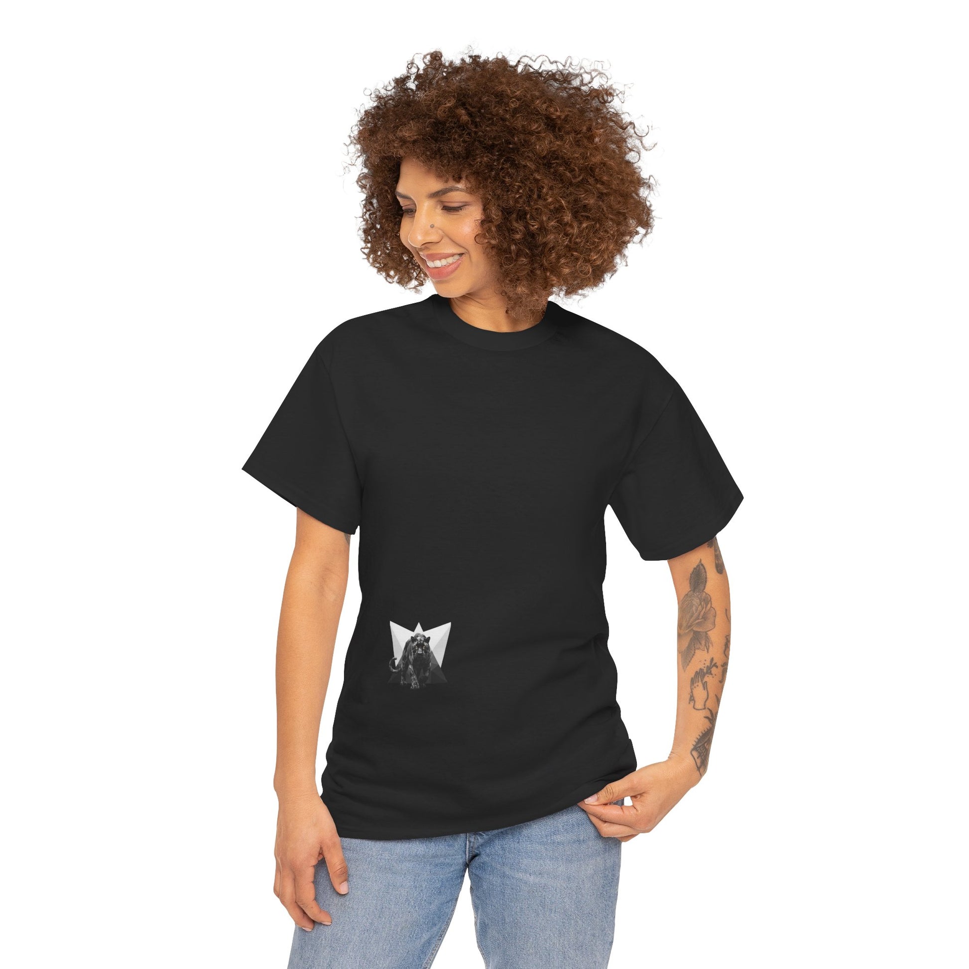 Leopard Women 100% Cotton T-Shirt