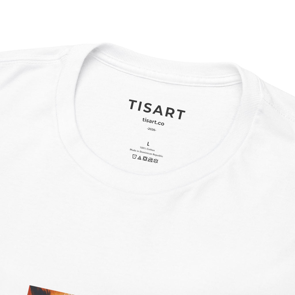 Leopard Graphic T-Shirt Men-Women T-Shirt %100 Cotton