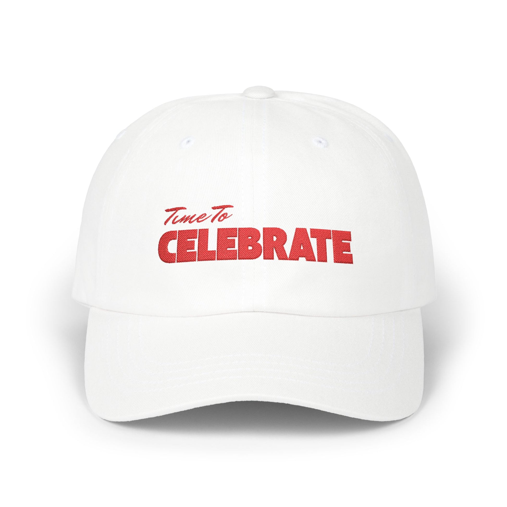 Time To Celebrate Hat - Unisex Vintage Hat - 100% Cotton