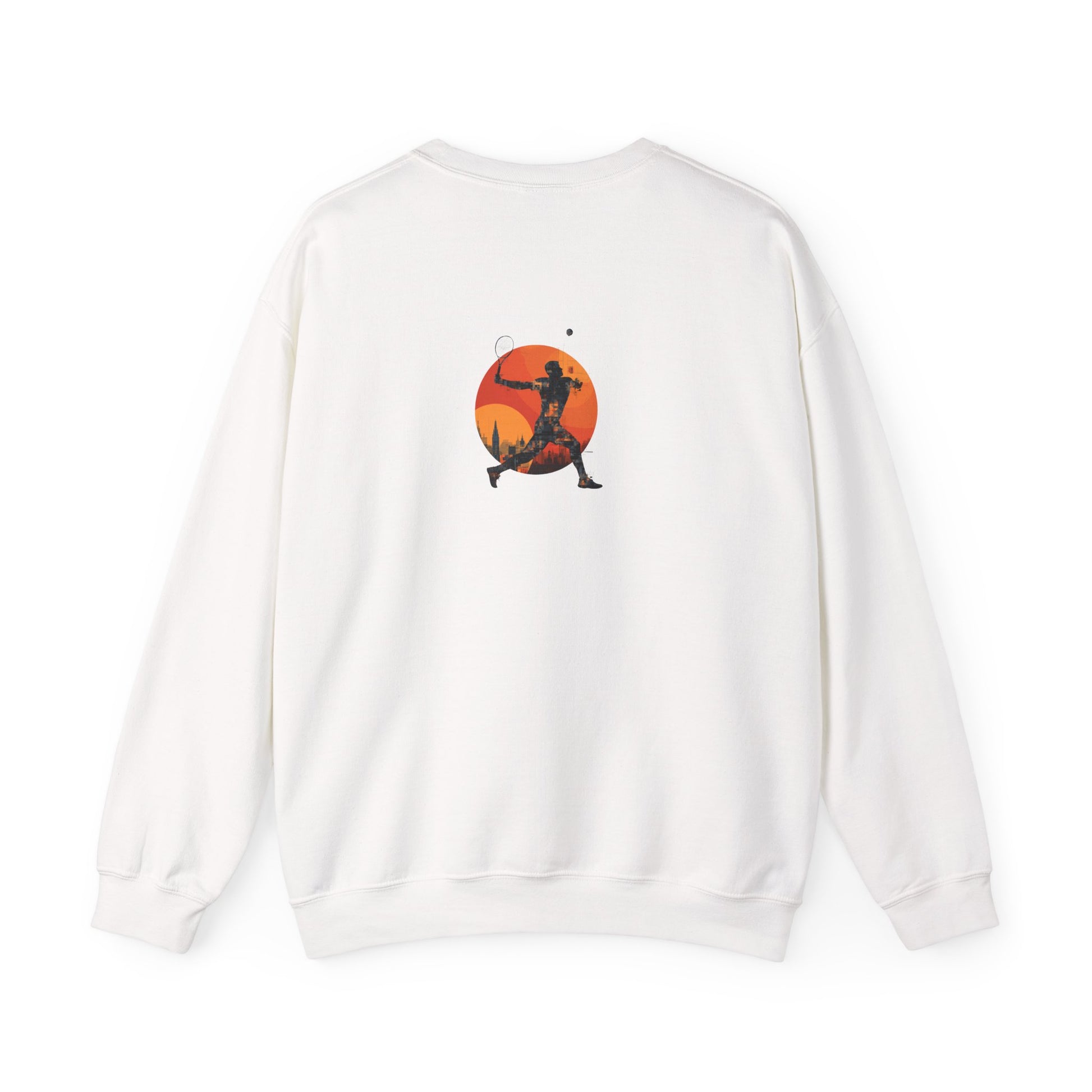 Tennis Sun Graphic Sweatshirt ,Premium Men-Women Heavy Blend Pullover