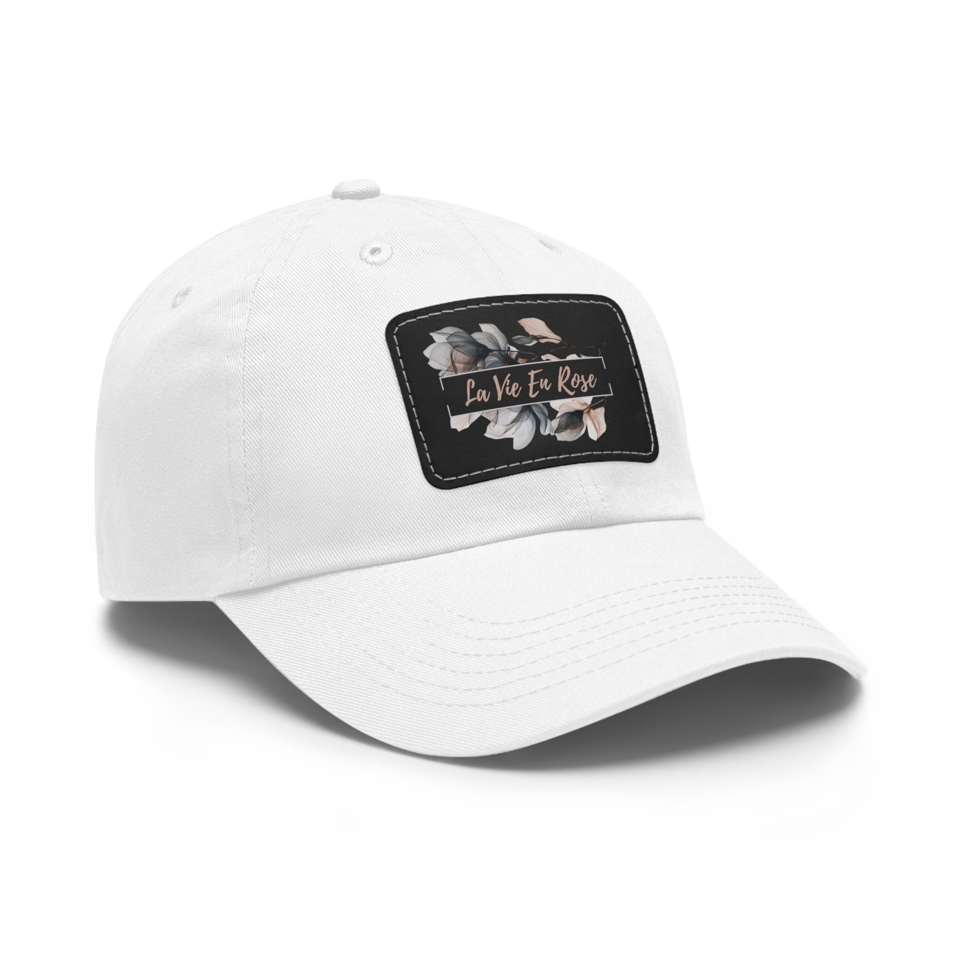 La Vie En Rose Chino Twill Women Cap - Casual Hat with Vintage Buckle