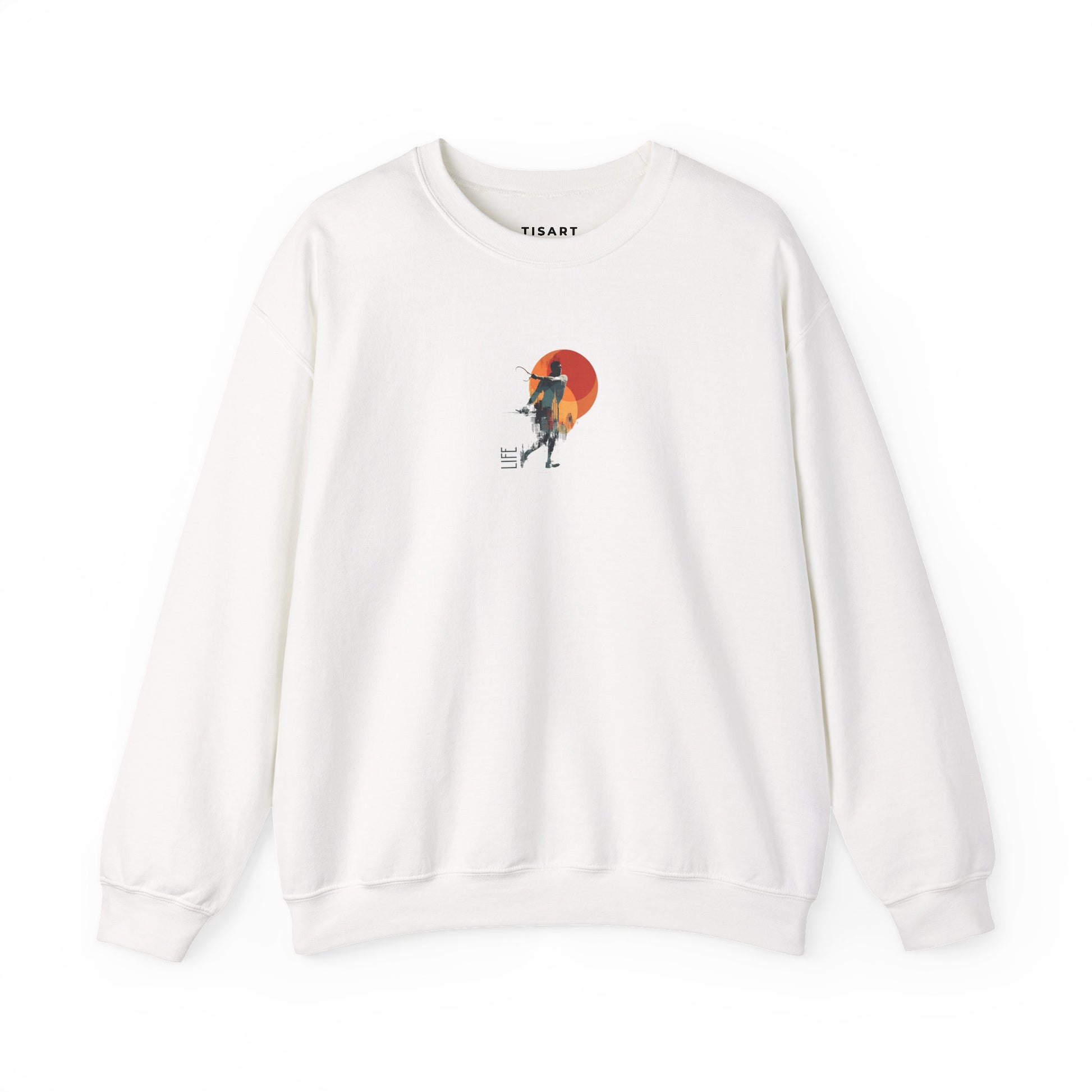 Tennis Graphic Sweatshirt, Premium Unisex Heavy Blend Crewneck