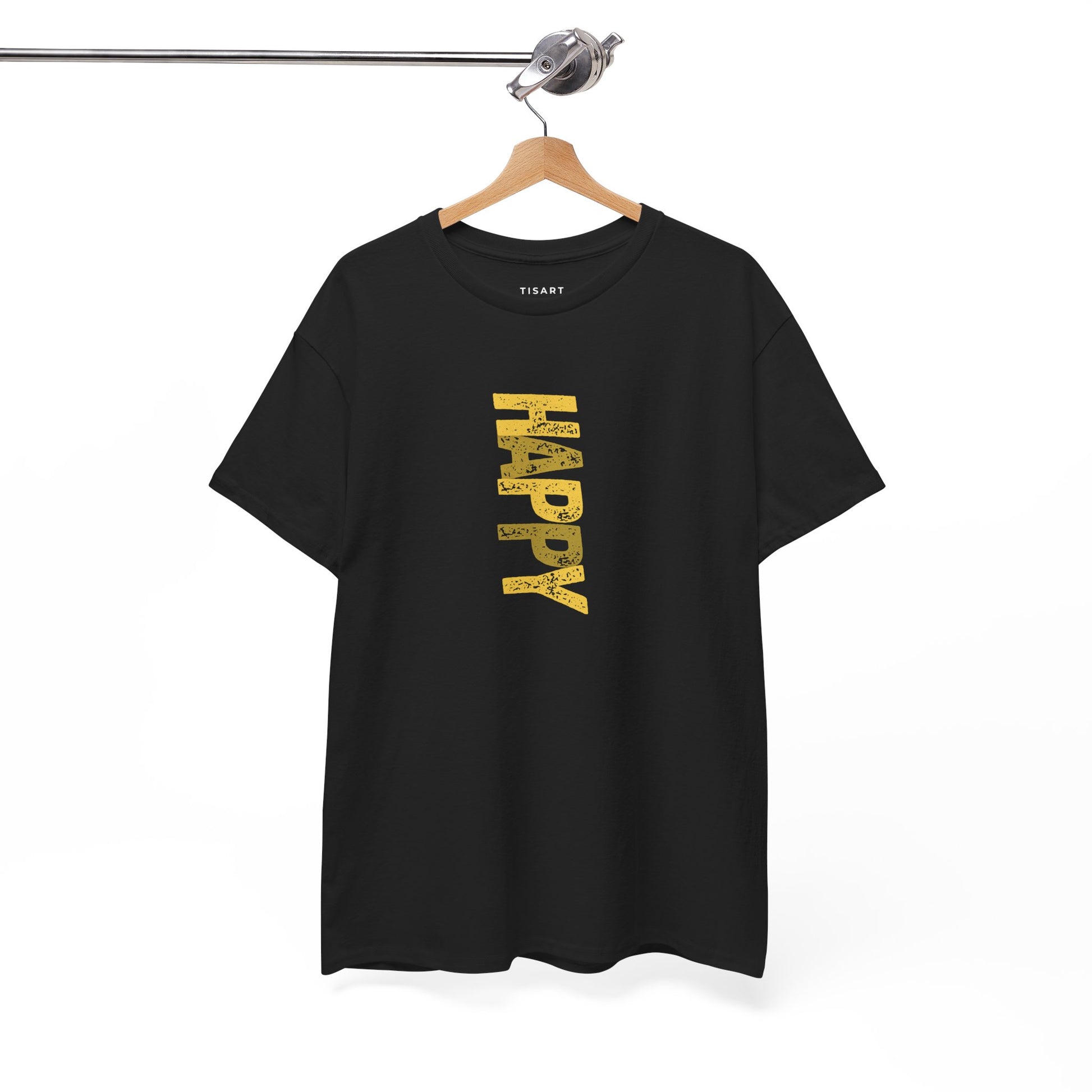 Happy T-Shirt - Men-Women T-Shirt - 100% Cotton