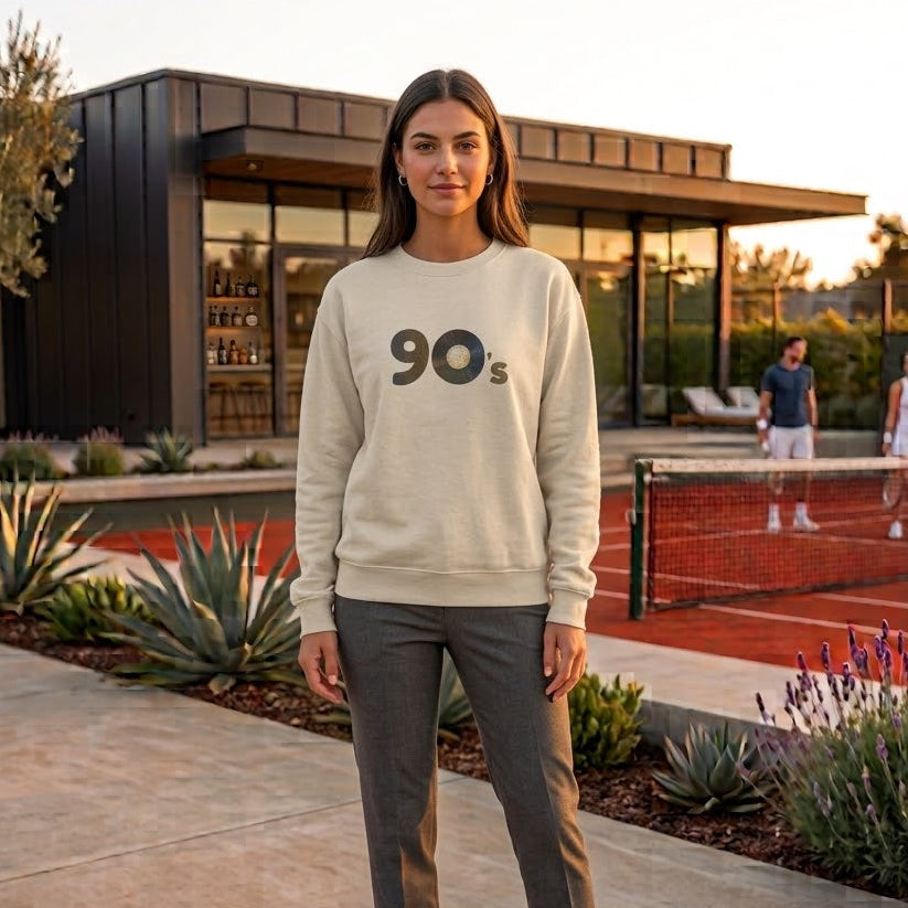 90's Graphic Sweatshirt ,Premium Unisex Heavy Blend Crewneck