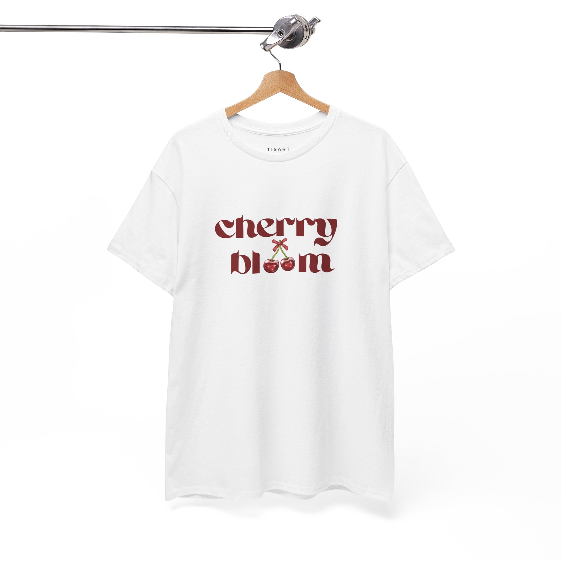 Cherry Bloom T-Shirt - Women T-Shirt - 100% Cotton