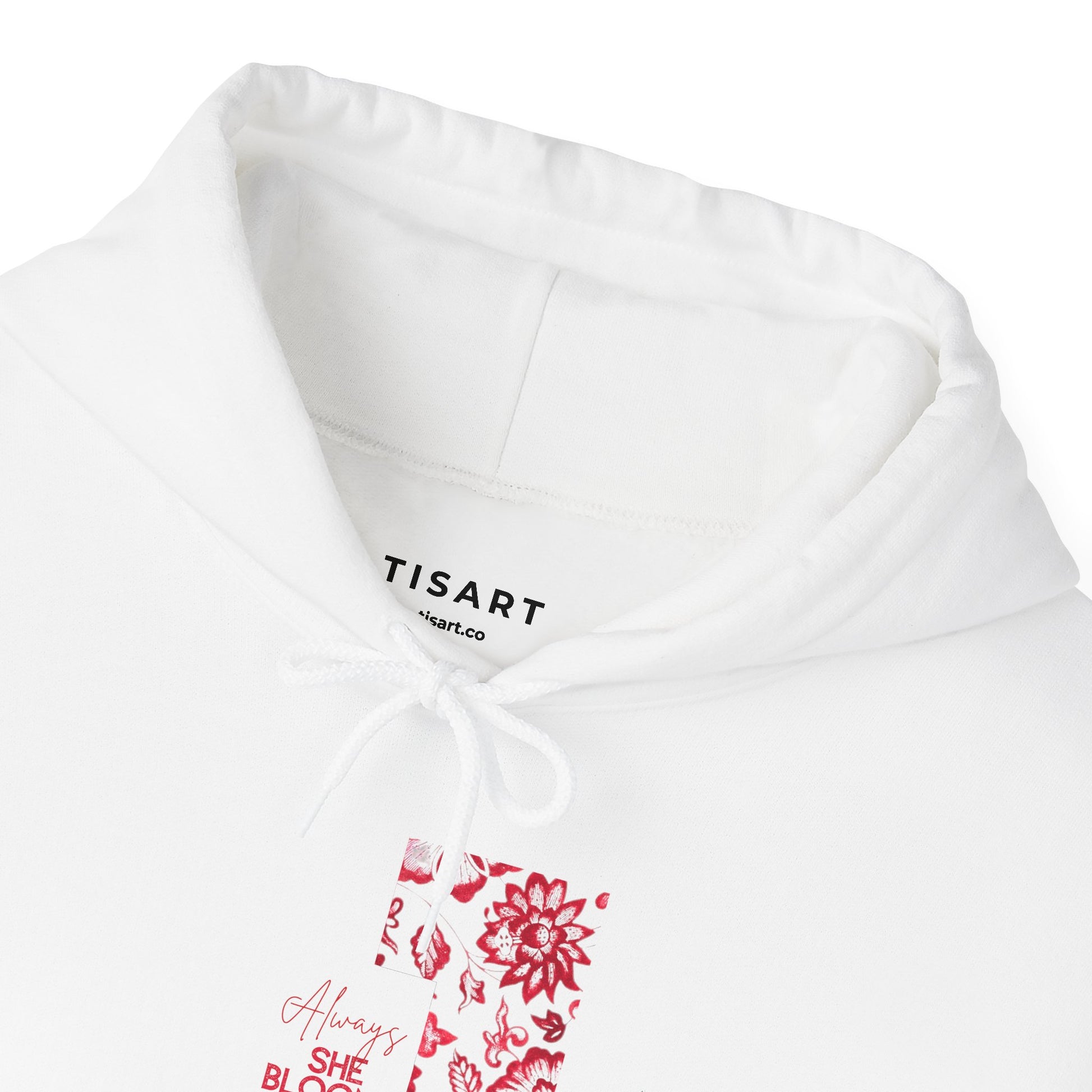 She Blooms With Power Graphic Hoodie