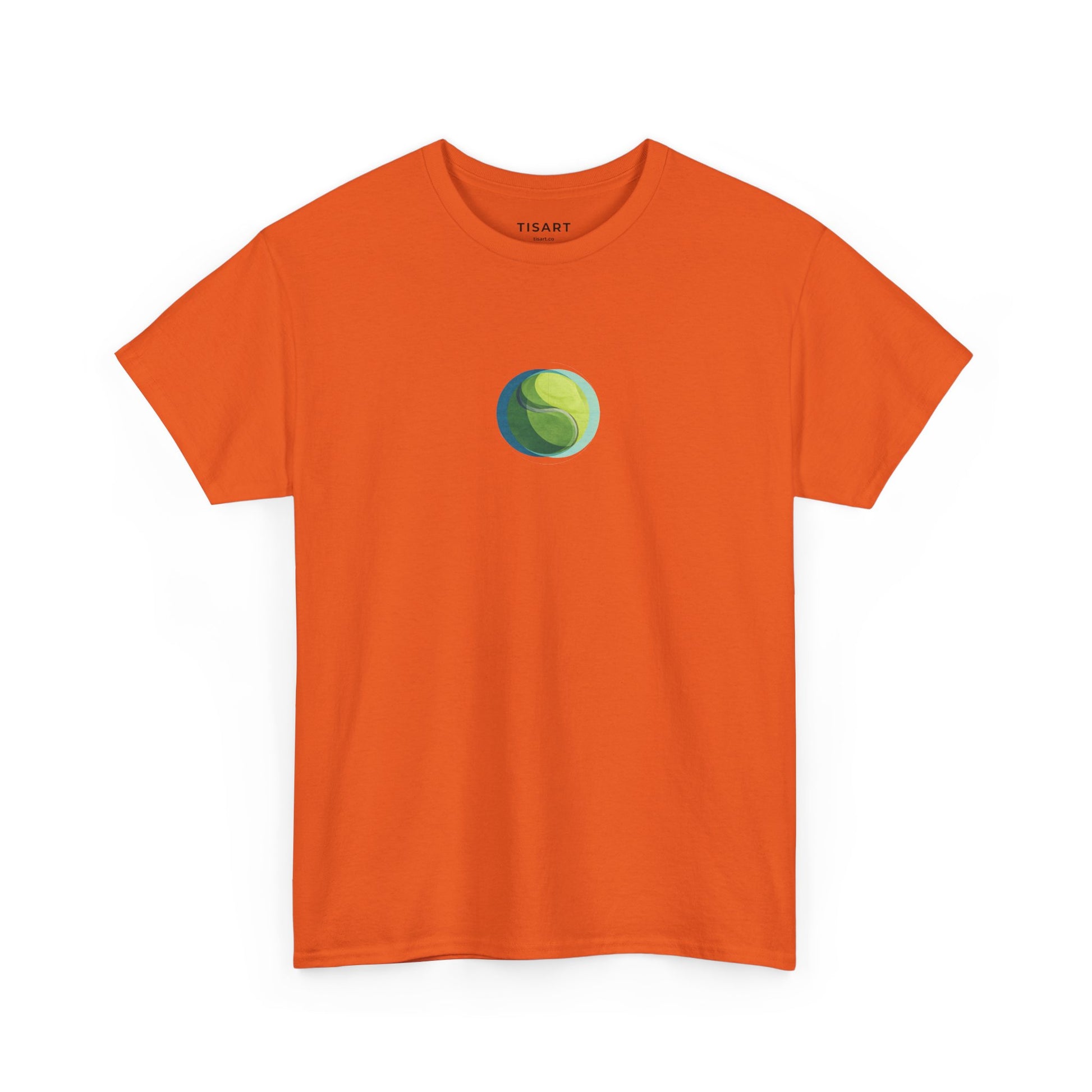 Tennis Ball Graphic T-Shirt Men-Women T-Shirt %100 Cotton
