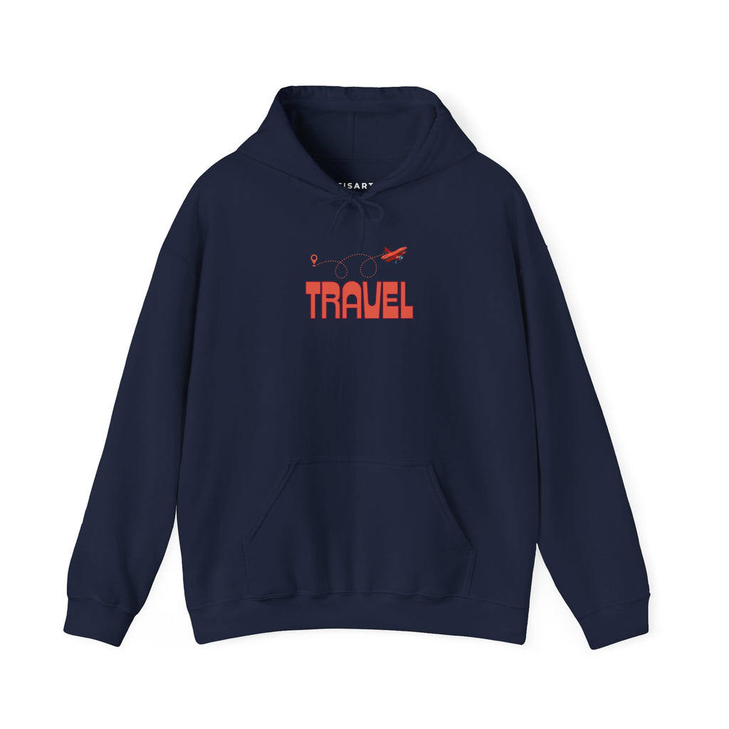 Travel Graphic Hoodie,Premium Unisex Heavy Blend Pullover