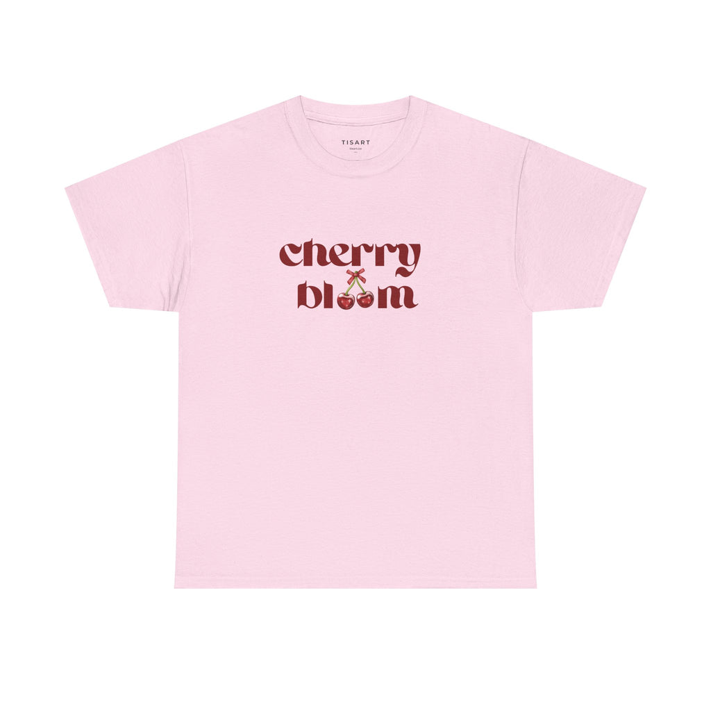 Cherry Bloom T-Shirt - Women T-Shirt - 100% Cotton