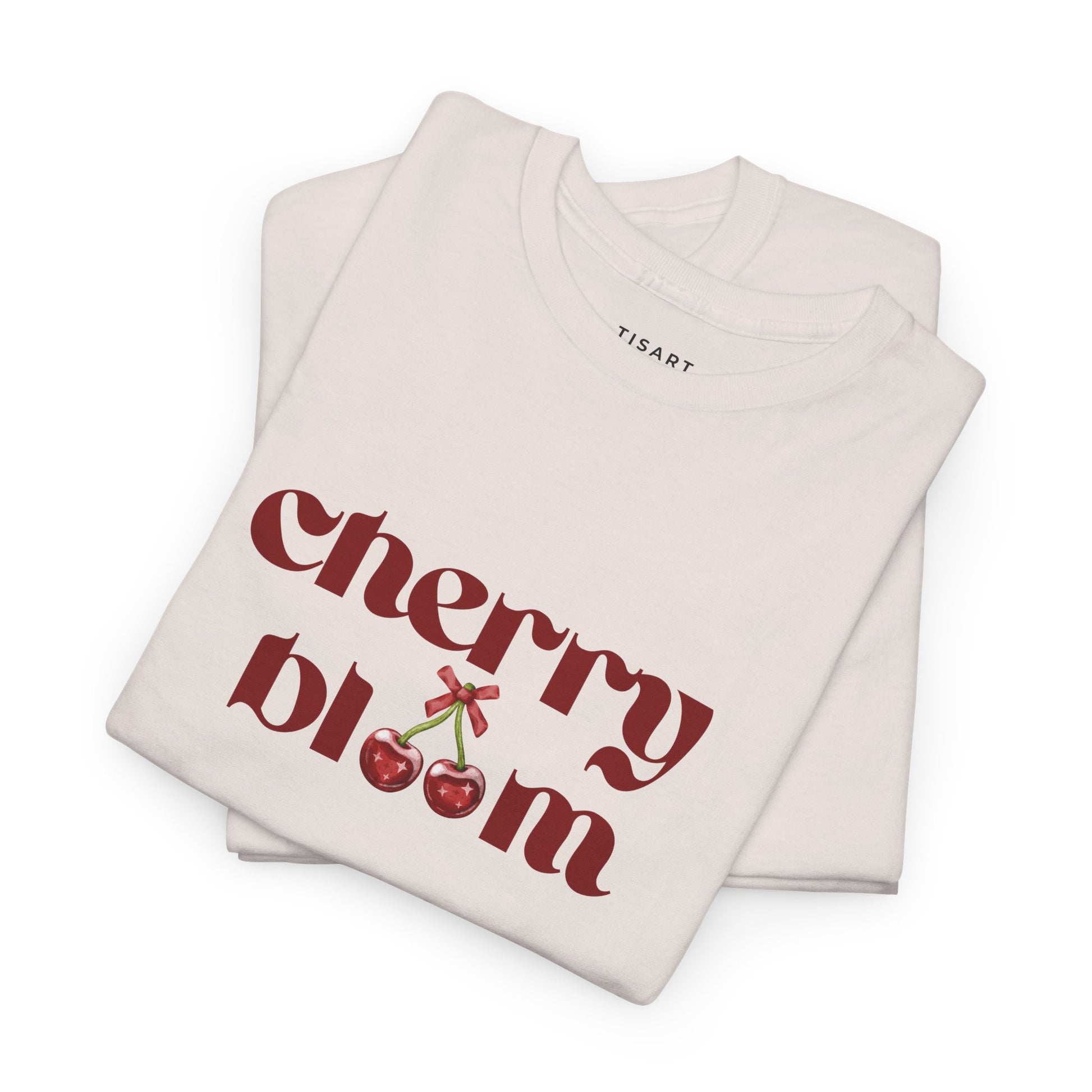 Cherry Bloom T-Shirt - Women T-Shirt - 100% Cotton