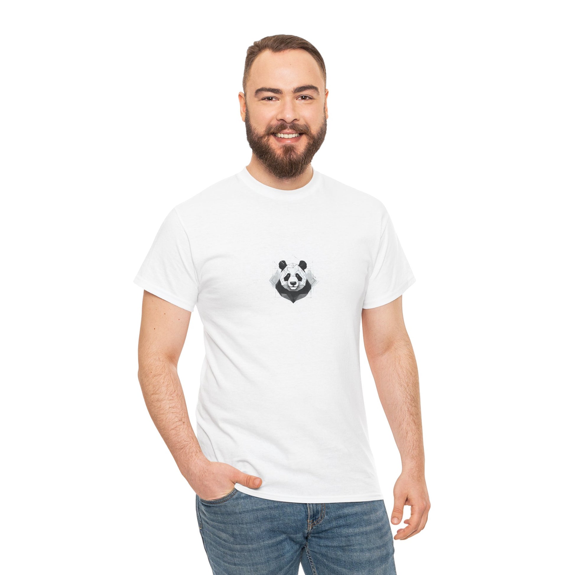 Panda Graphic Men-Women 100% Cotton T-Shirt
